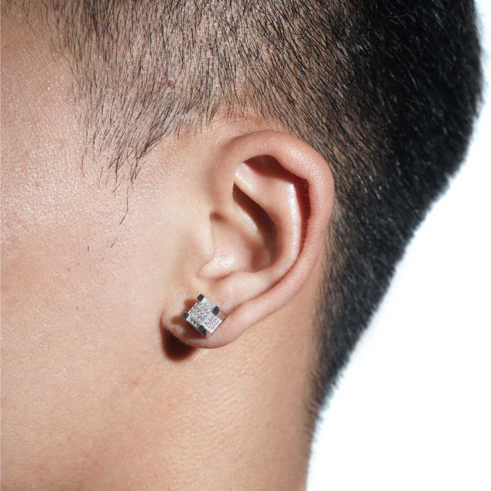 Giant Prong Moissanite Earrings 14K Gold、mySite、hinf8tx79