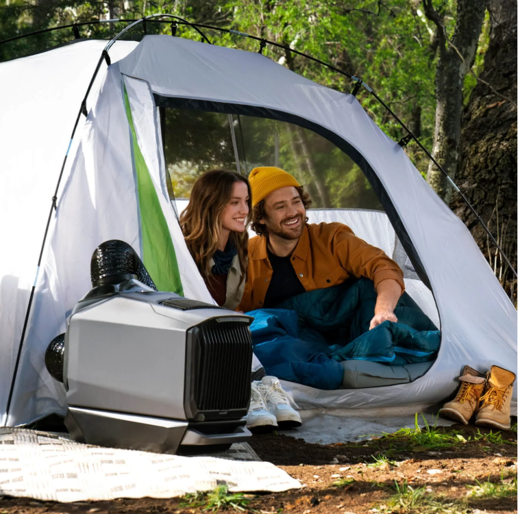 Ecoflow WAVE 3 Ar Condicionado Portátil WiFi + Bluetooth、mySite、fannypackpong