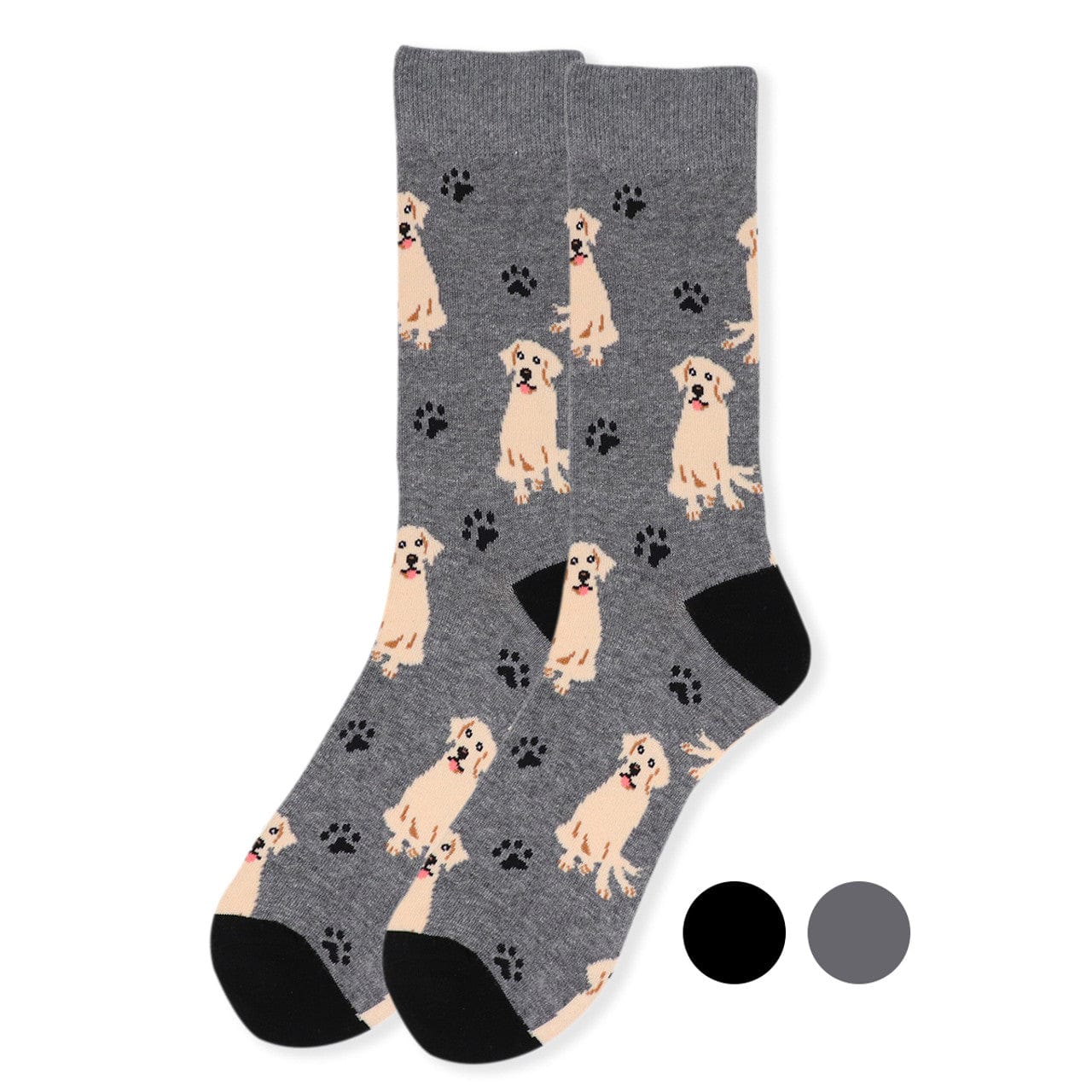 Golden Retriver or Yellow Lab Crew Socks Men Women Sizes Quality、mySite、g9winljtr
