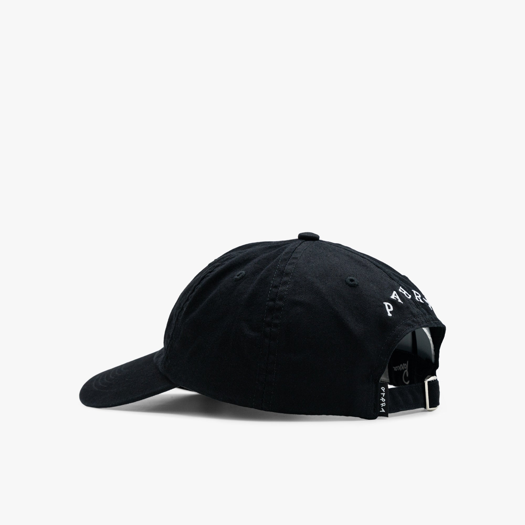  by Parra Spikey Legs 6 Panel Hat Black、mySite、merchandisen
