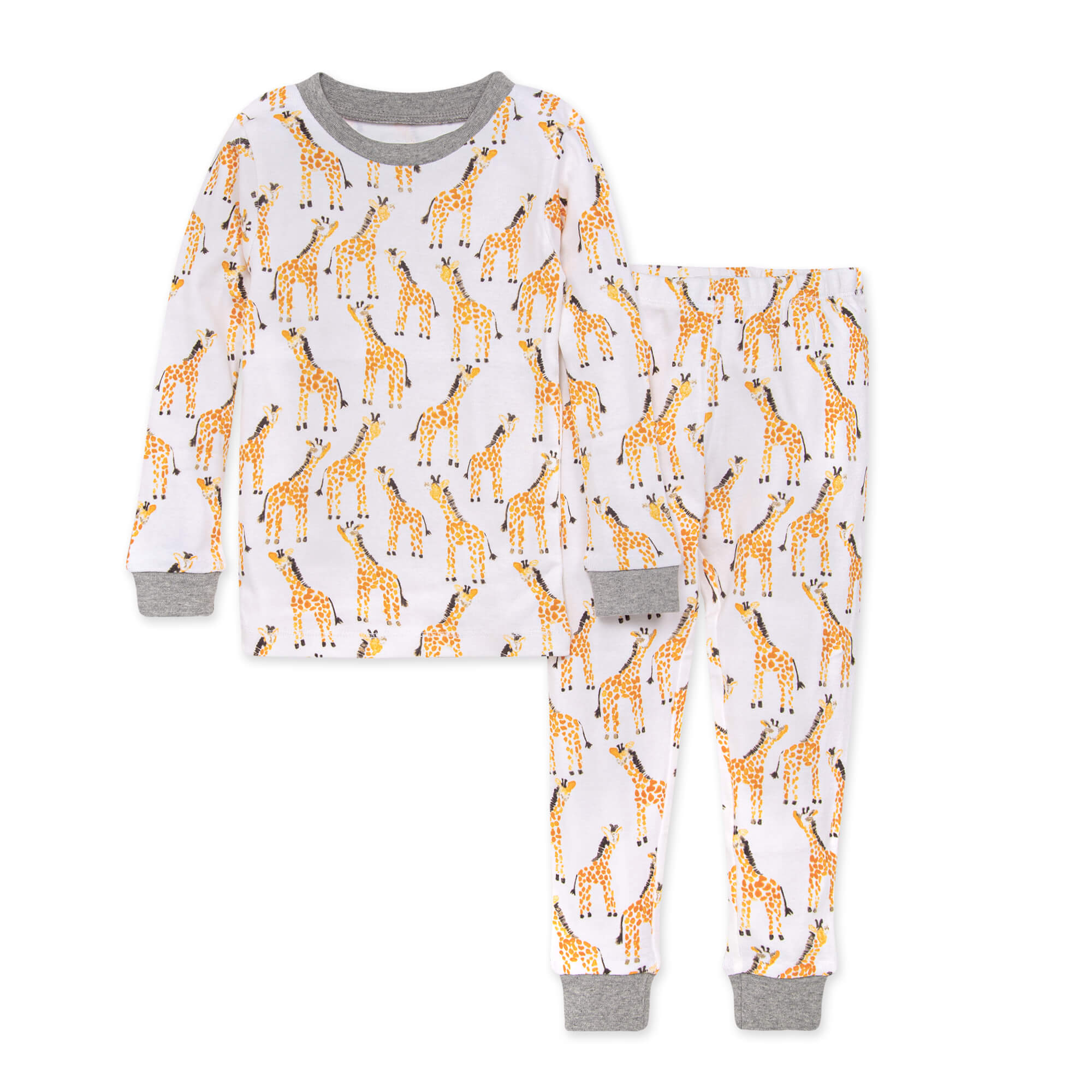  Giraffes Organic Cotton Snug Fit Baby Pajamas、mySite、layawaytickets