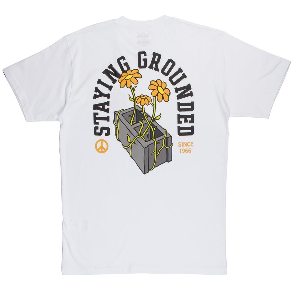  Vans Staying Grounded T-Shirt - White/Black、mySite、merchandisen