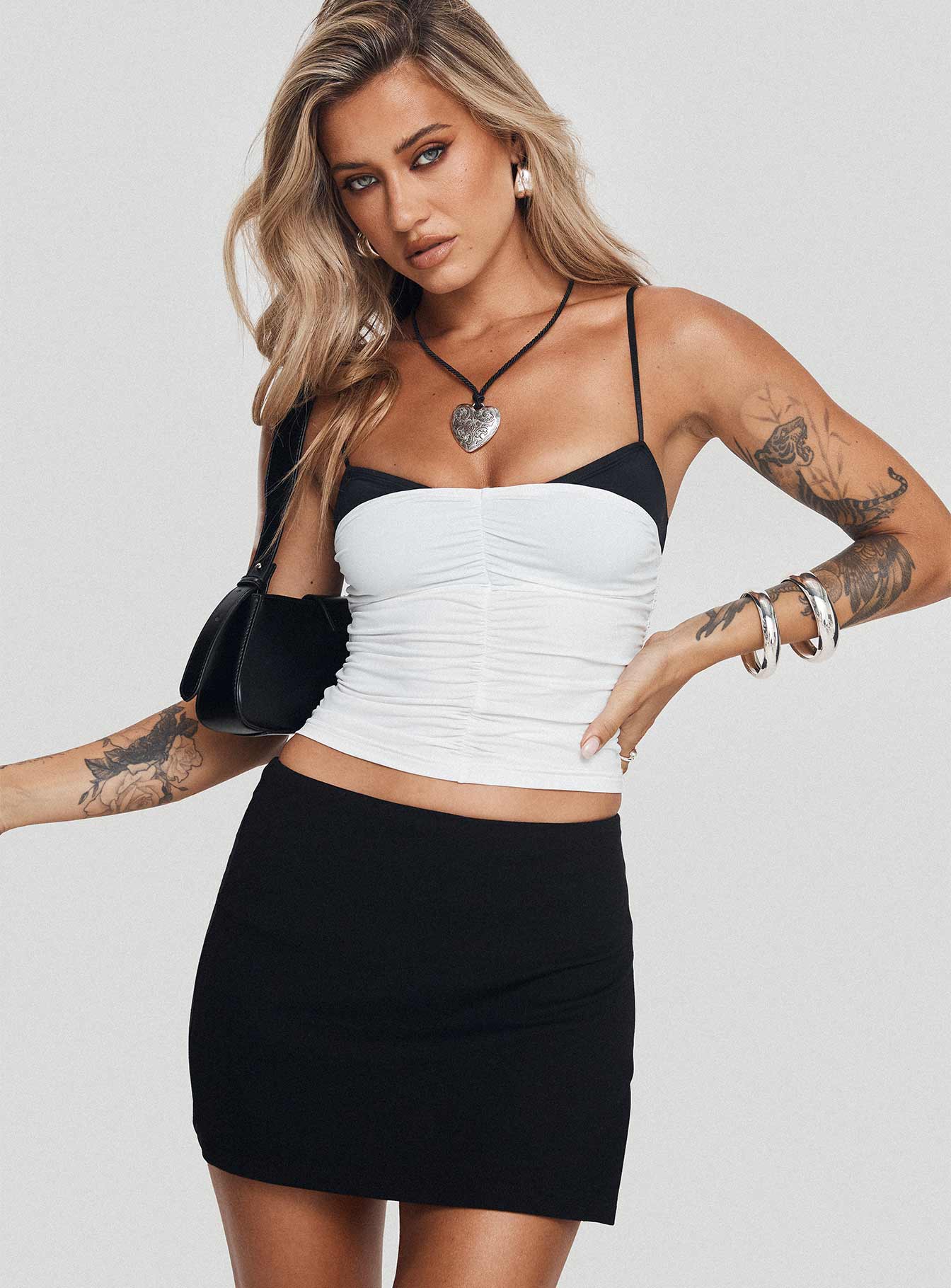 Karley Skort Black、mySite、solidvoid