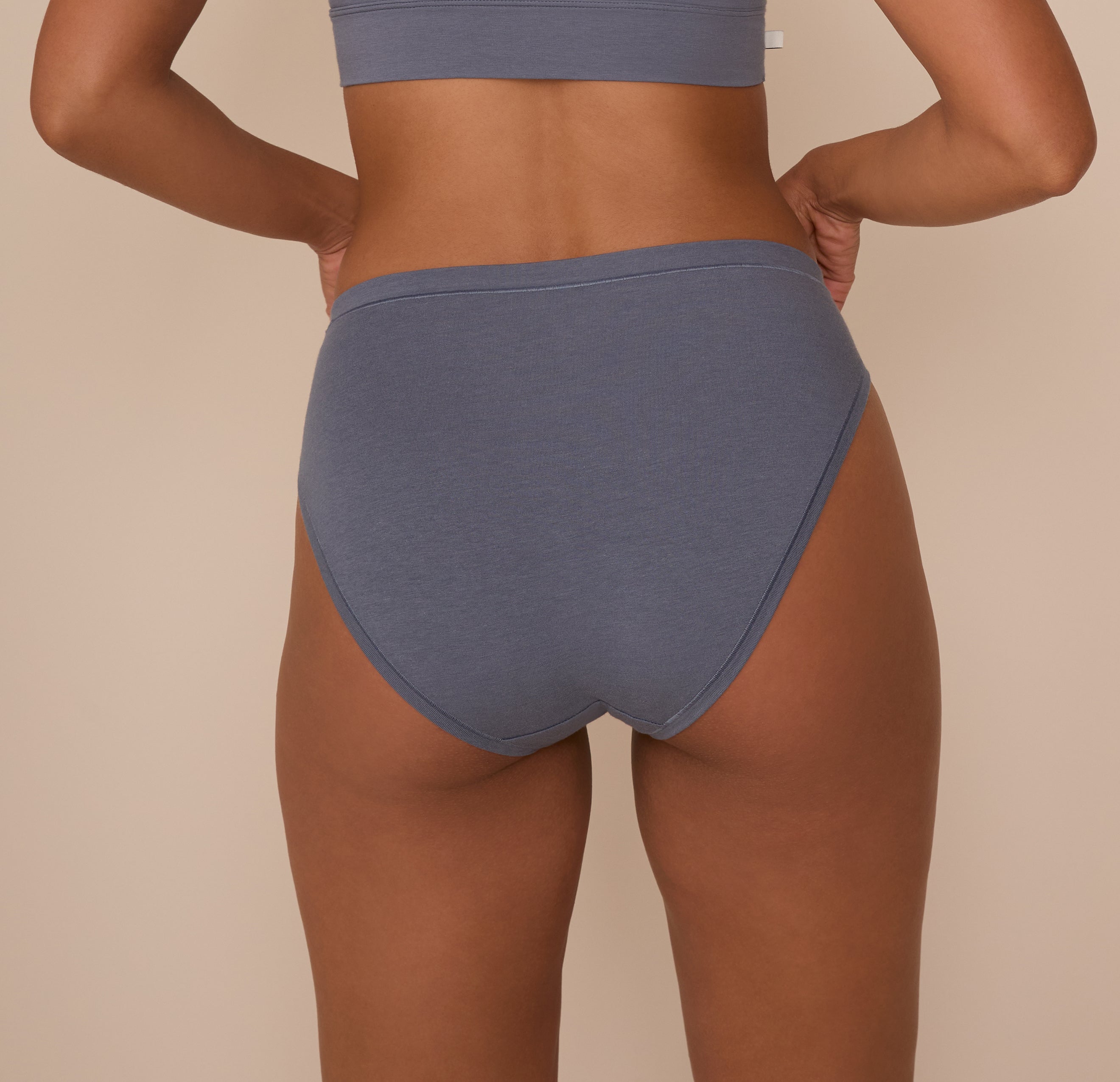 Cloud Cotton French Cut Brief - Slate、mySite、bengalsvssteelers