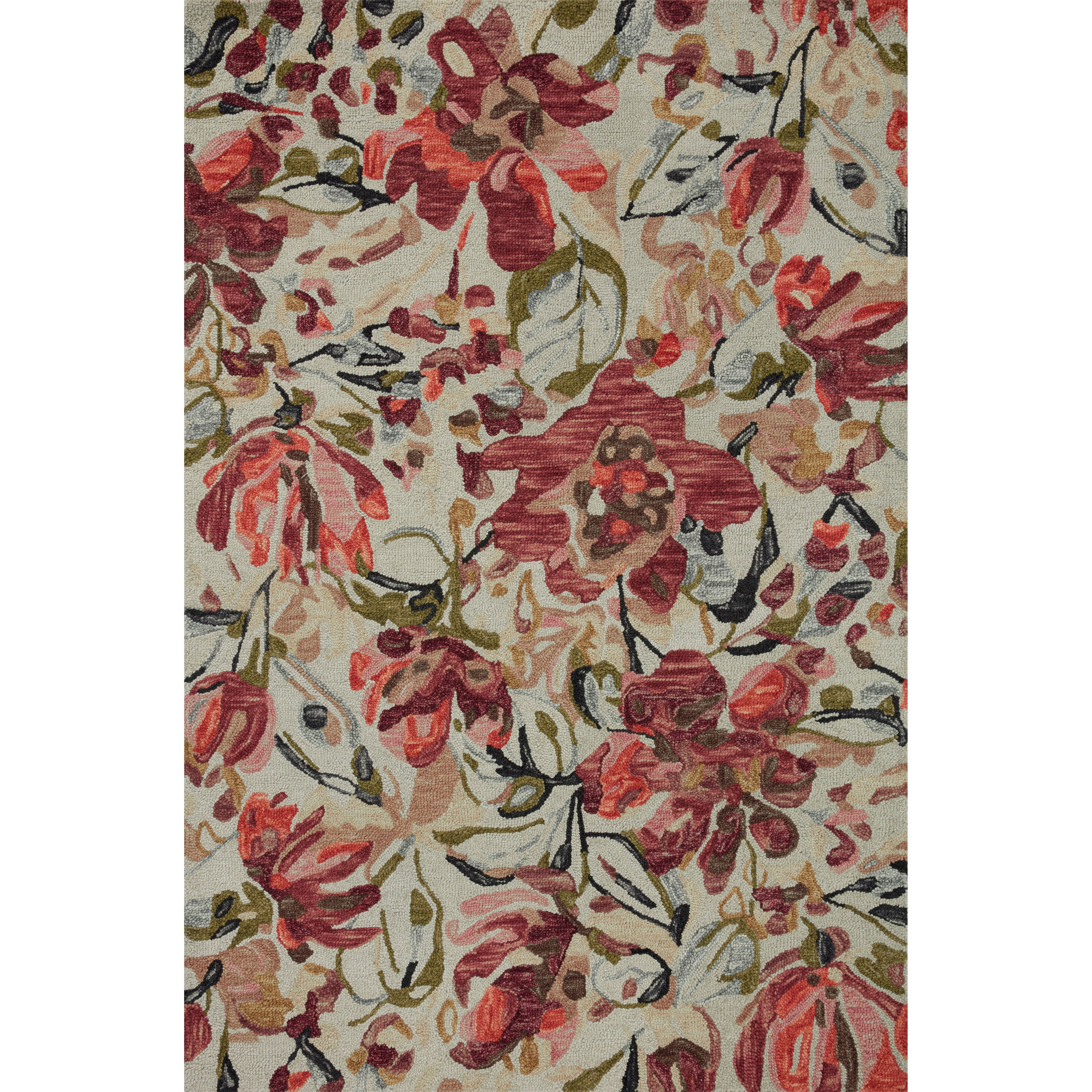 Belladonna Ivory Raspberry Area Rug、mySite、gigharbornorthrealestate