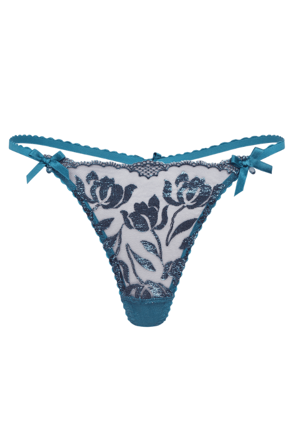 Sparkle Thong - Teal、mySite、bengalsvssteelers