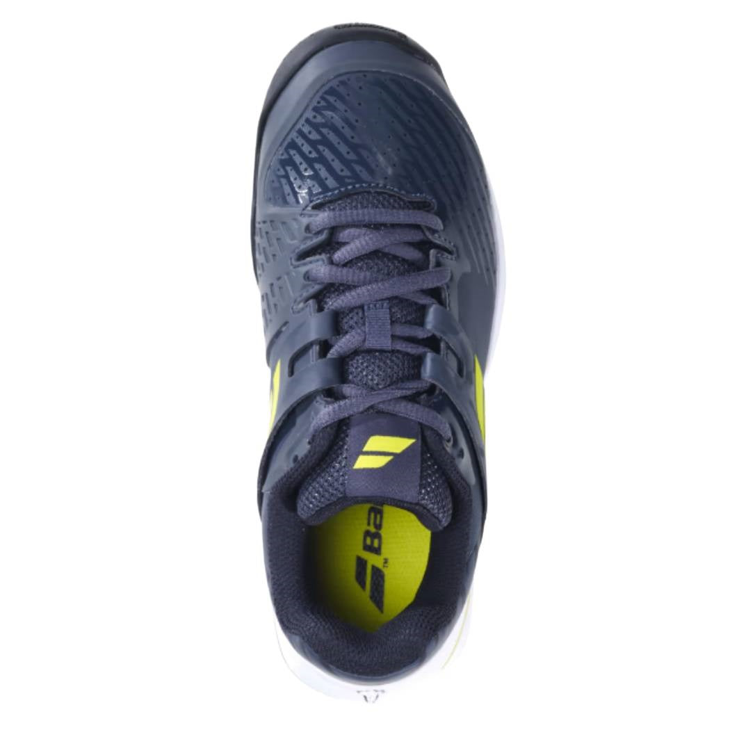 Babolat Propulse AC Junior Tennis Shoe (Grey/Yellow)