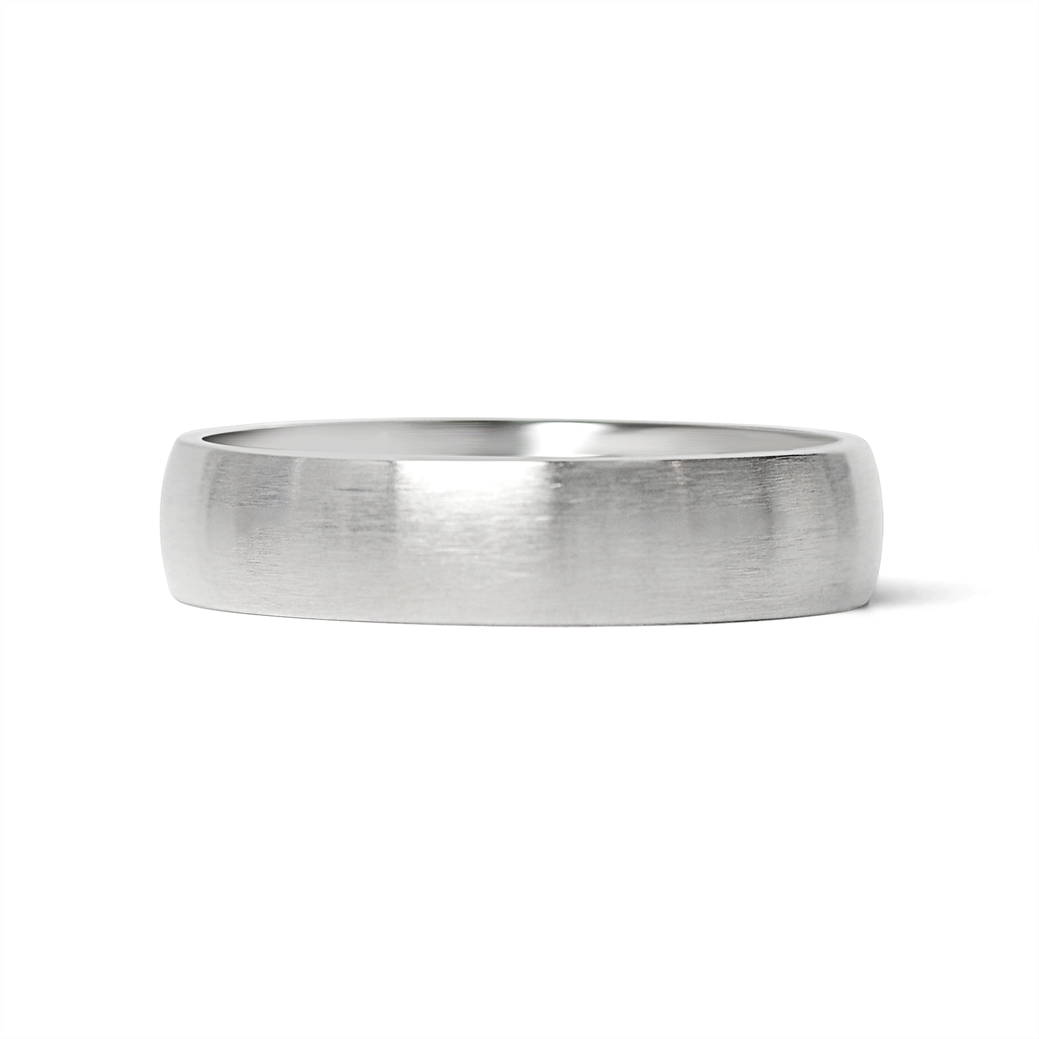 Stainless Steel Brushed Rounded Blank Ring / CFR2116、mySite、dreamappss