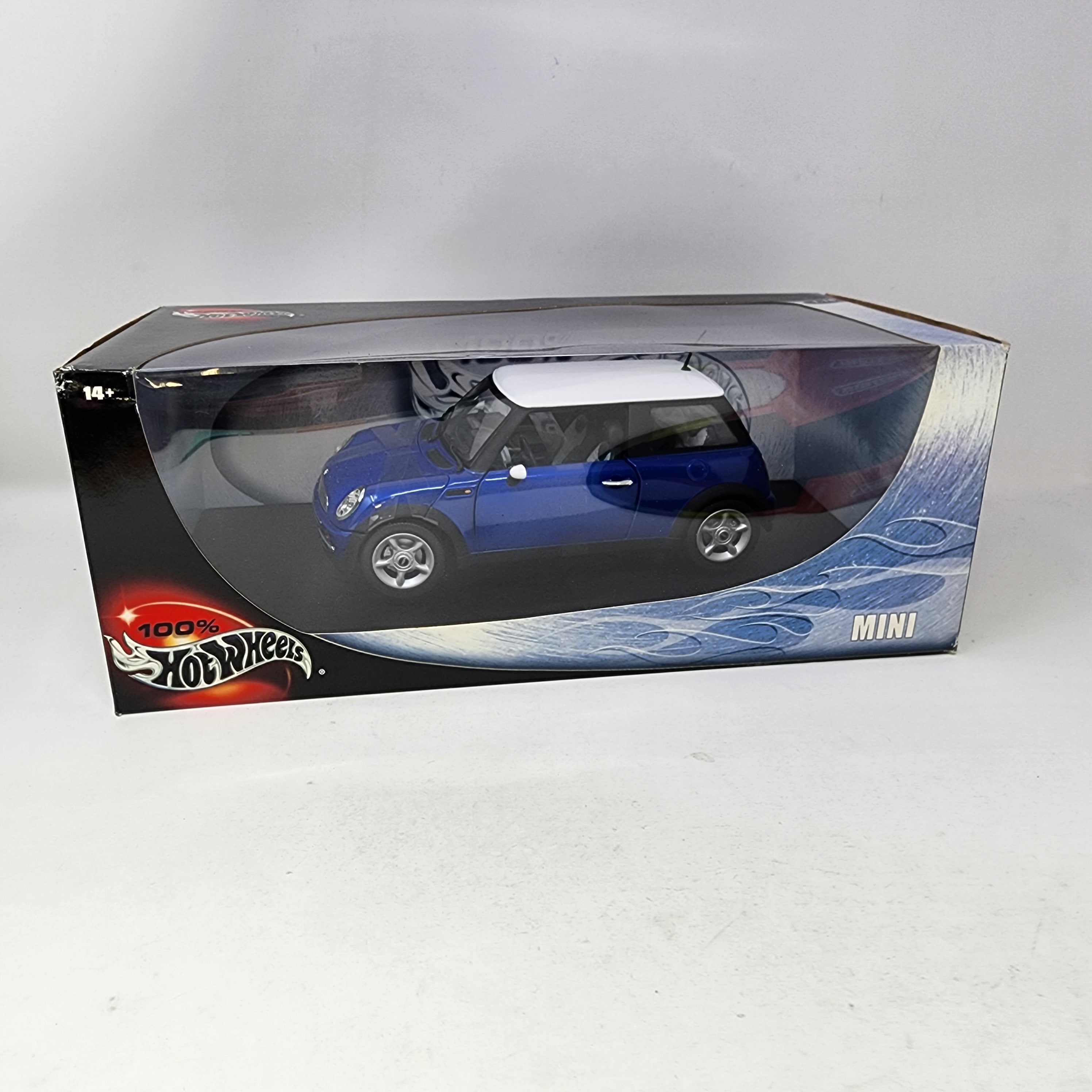 Mini Cooper * Blue * 100% Hot Wheels 1/18 Scale、mySite、hgirdovlk