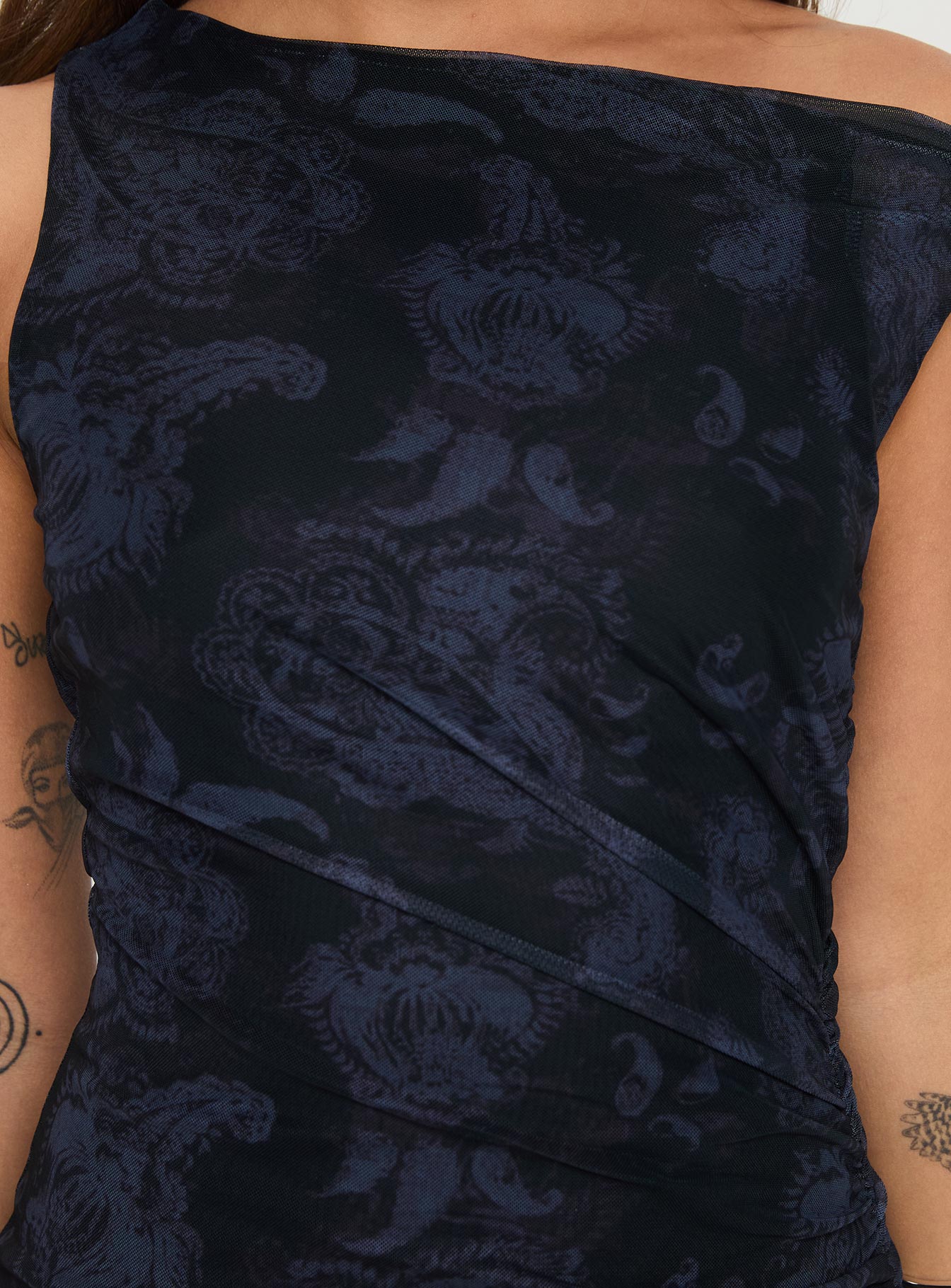 Cadzow Mini Dress Navy、mySite、solidvoid