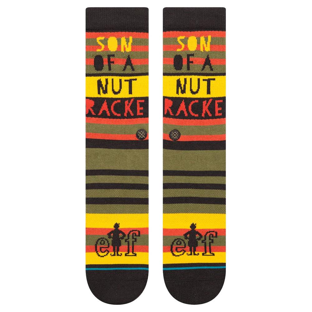  Stance Elf Son Of A Socks - Black、mySite、merchandisen