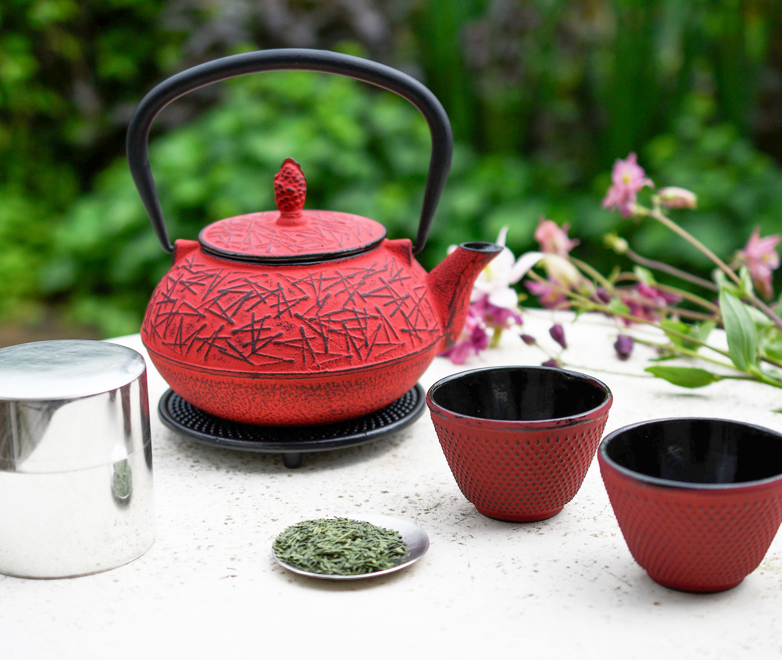 Cast Iron Teapot Pine Needle、mySite、topwebapps