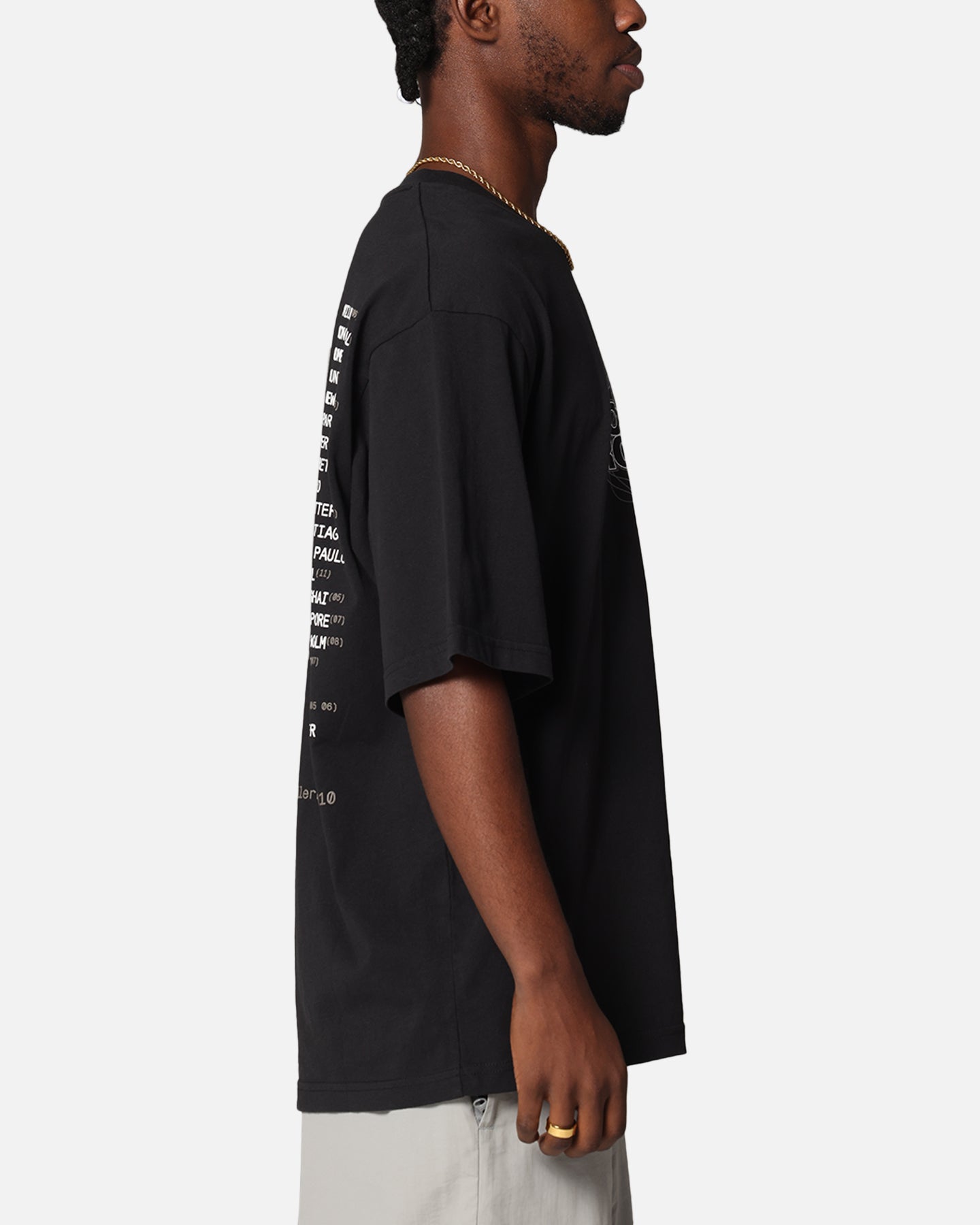 Boiler Room World Tour T-Shirt Black、mySite、zt4zffjzw