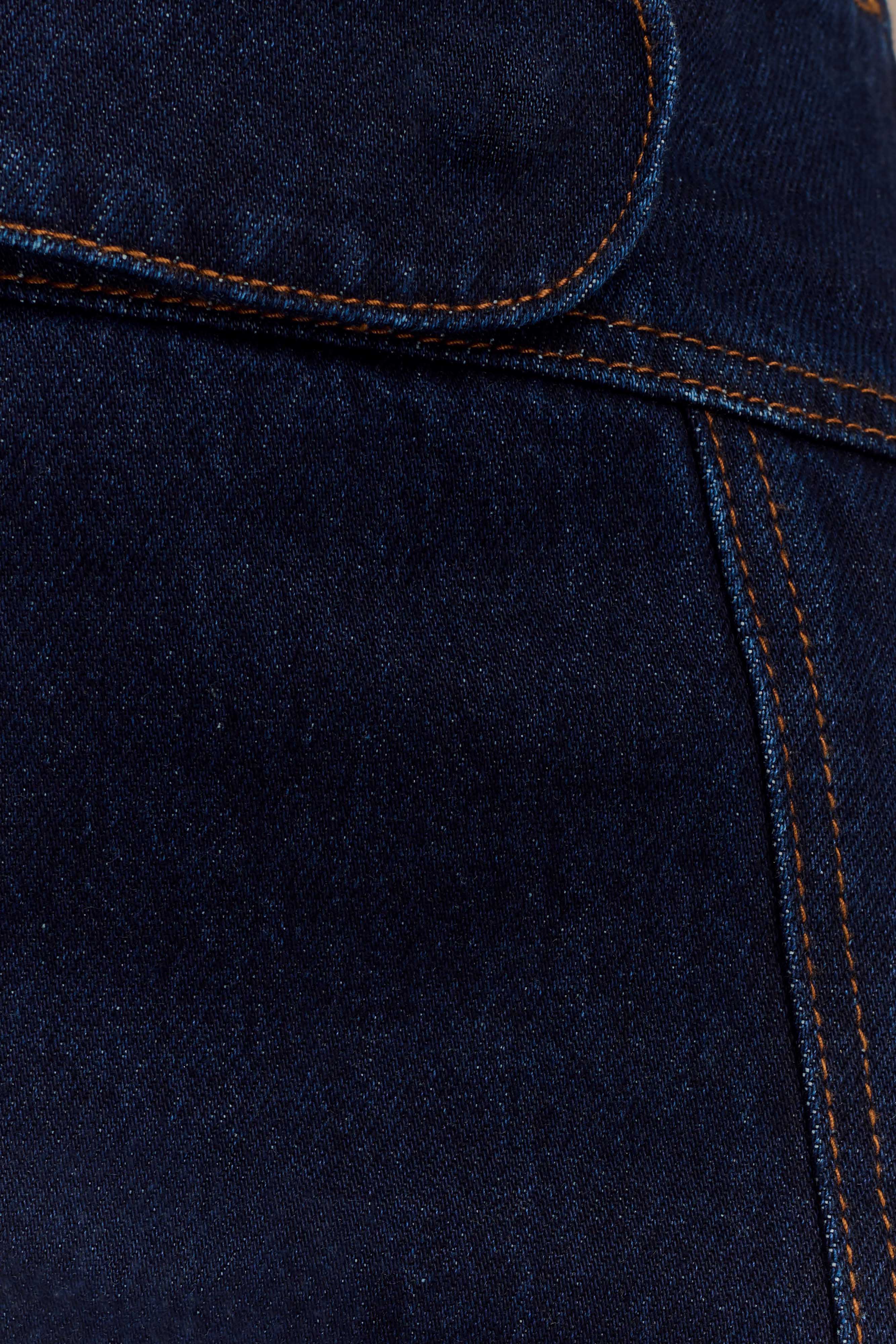 Fallon Denim Micro Mini Skort - Indigo Blue、mySite、solidvoid