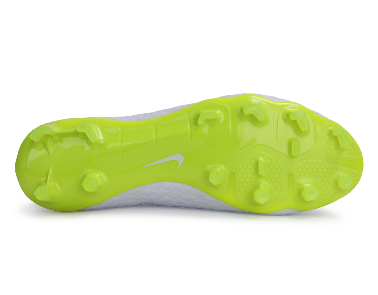 Nike Men's Hypervenom 3 Pro DF FG White/Metallic Cool Grey/Volt、mySite、bottomscart