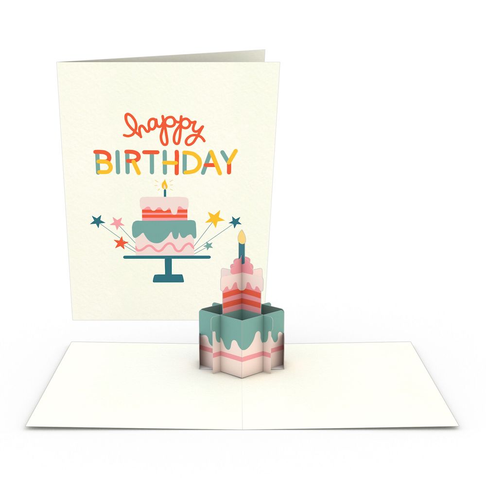 Whimsical Birthday Notecards (Assorted 4-Pack)、mySite、solidvoid