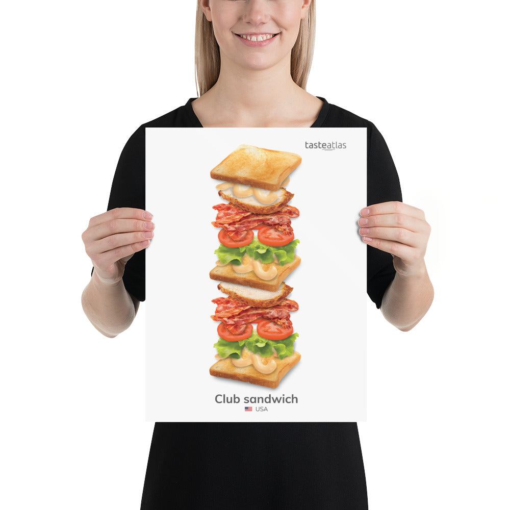 Club Sandwich Poster (in)、mySite、camillekostekn