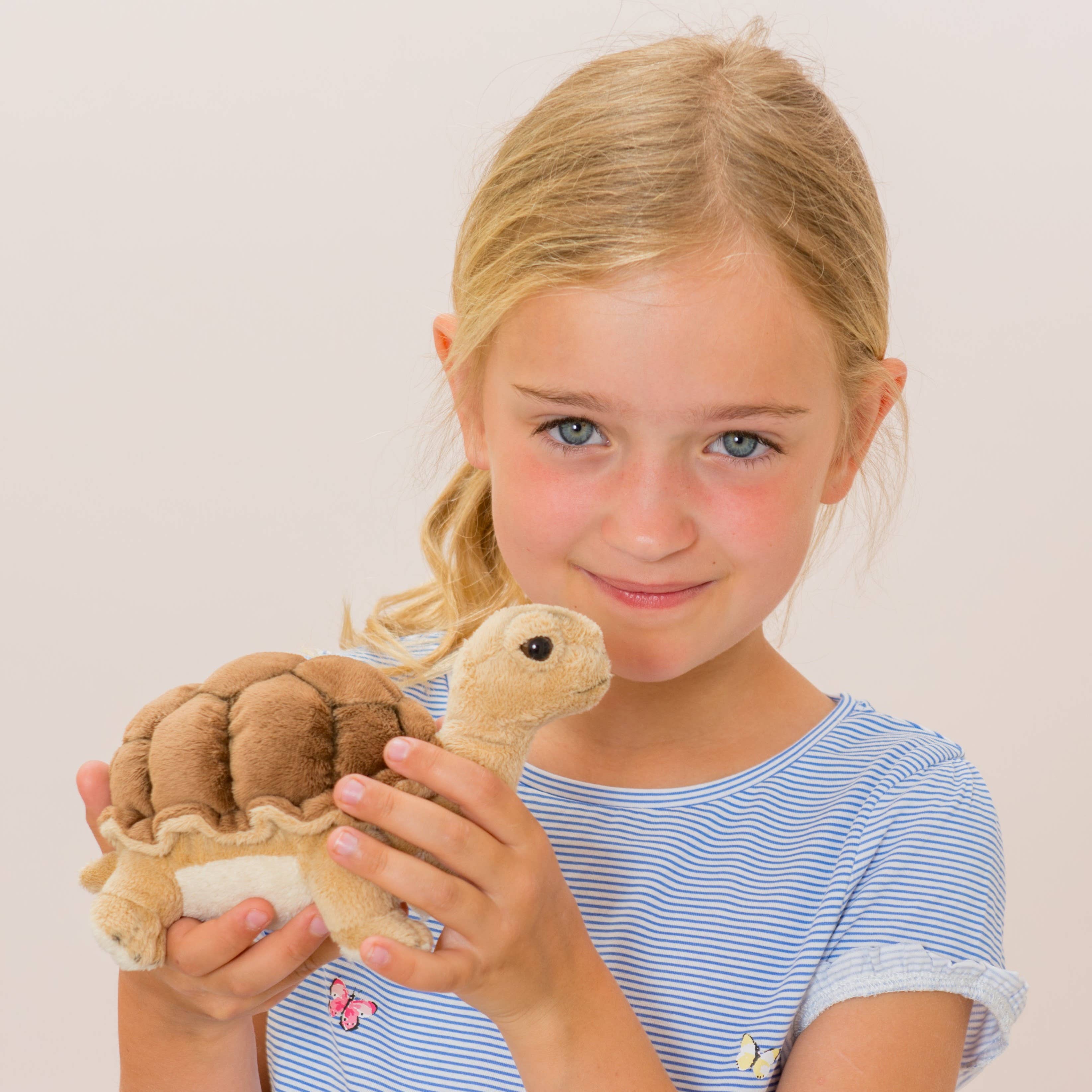 Realistic Plush Small Tortoise 20 cm - plush toy by Teddy Hermann、mySite、g9winljtr