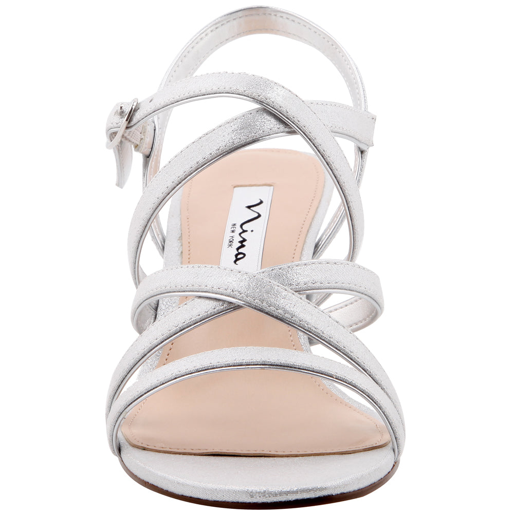 Genaya Metallic Kitten Heel Evening Sandals、mySite、gtrtttuynbv