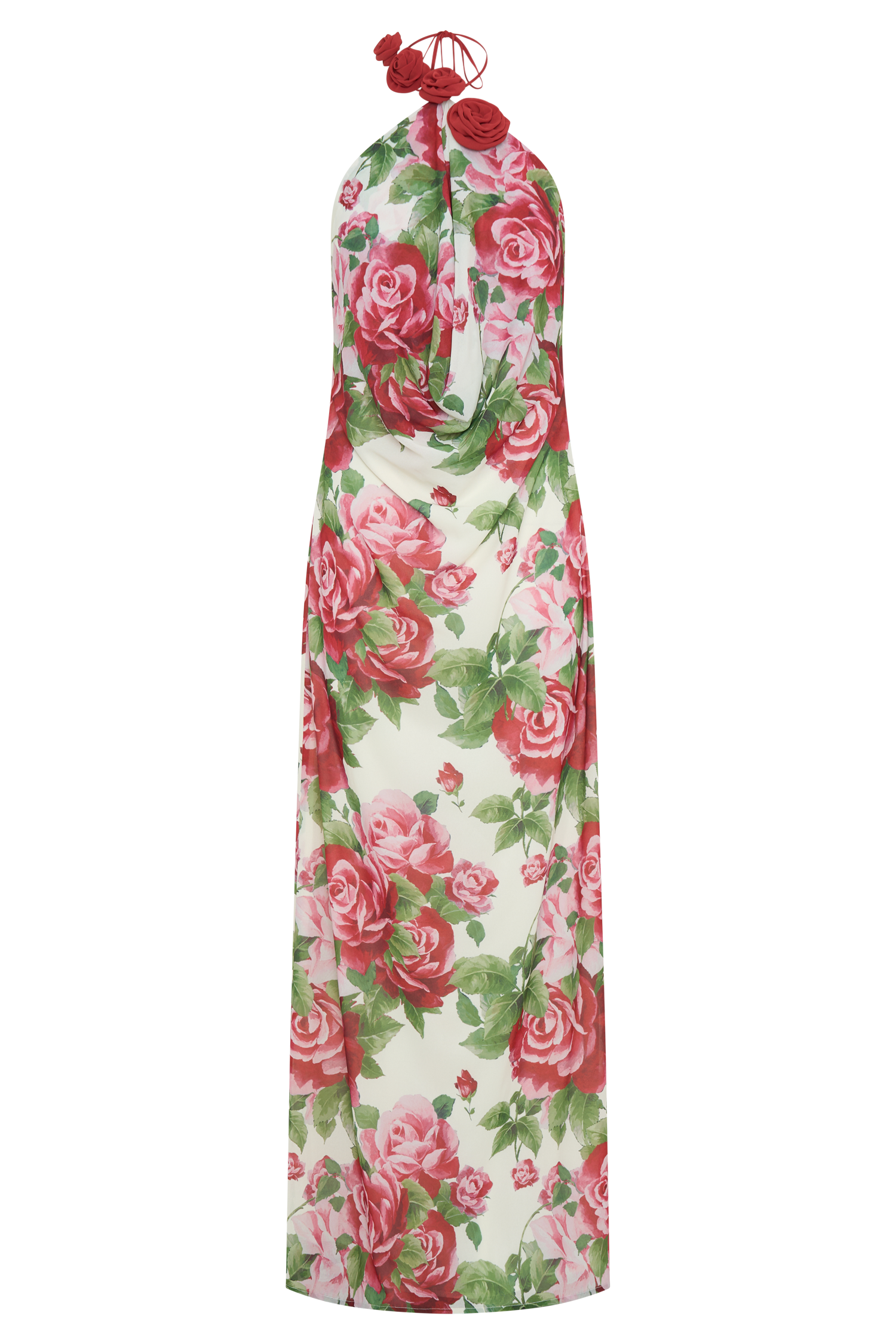 Rosalia Cowl Neck Maxi Dress - Sonia Rose Print、mySite、solidvoid