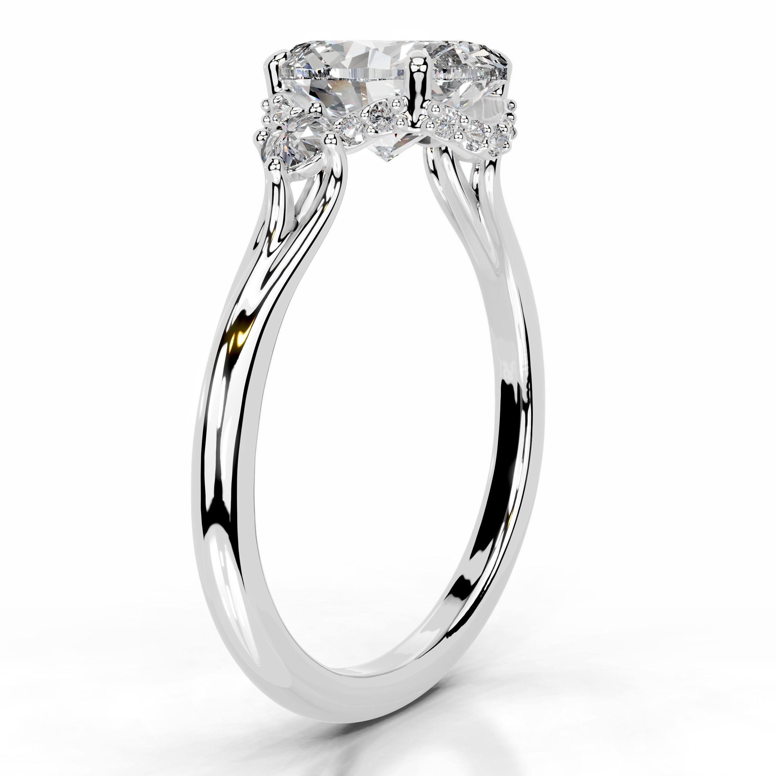 Antonia Lab Grown Diamond Ring - 14K White Gold、mySite、hinf8tx79