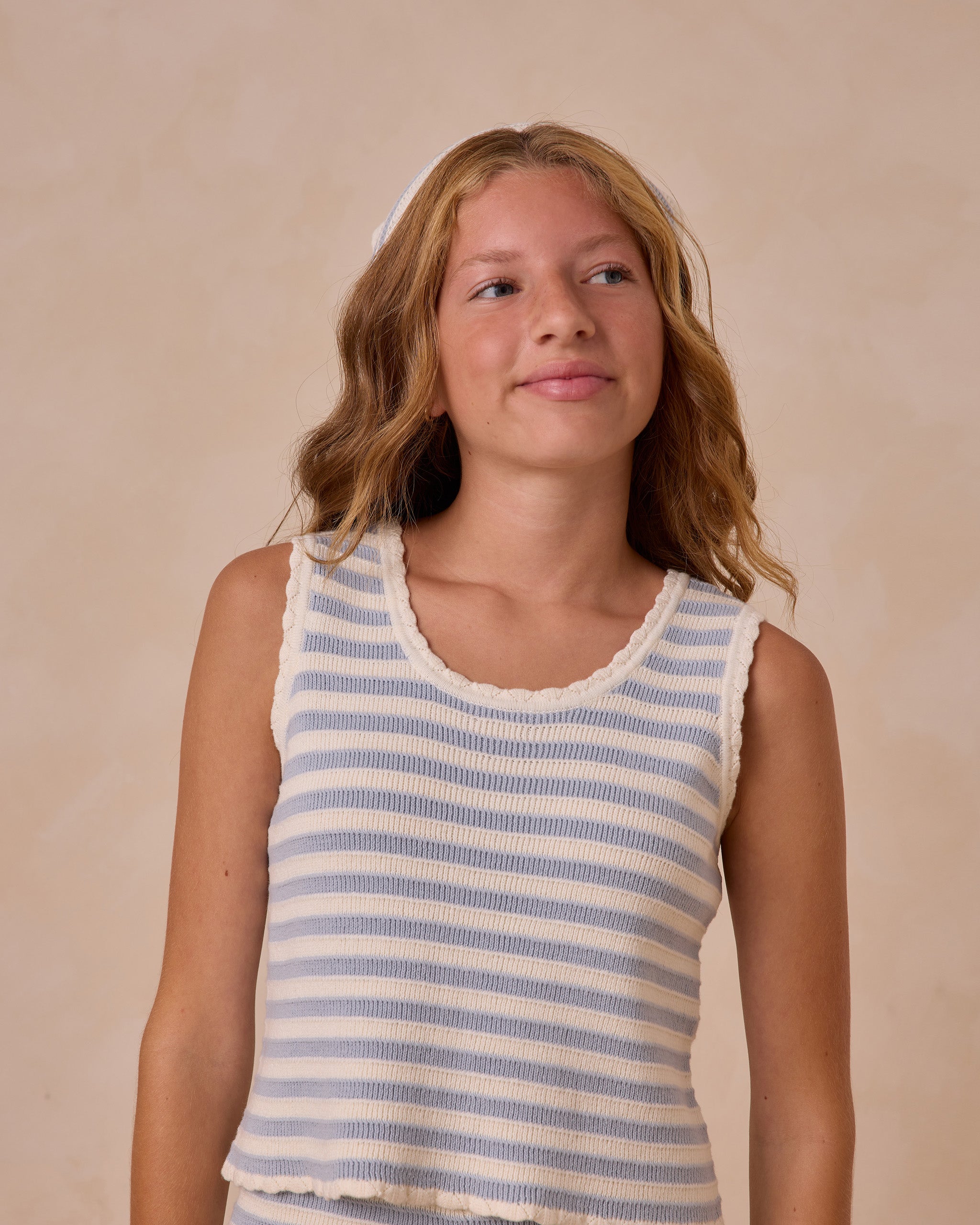  Crochet Tank Set || Blue Stripe、mySite、layawaytickets