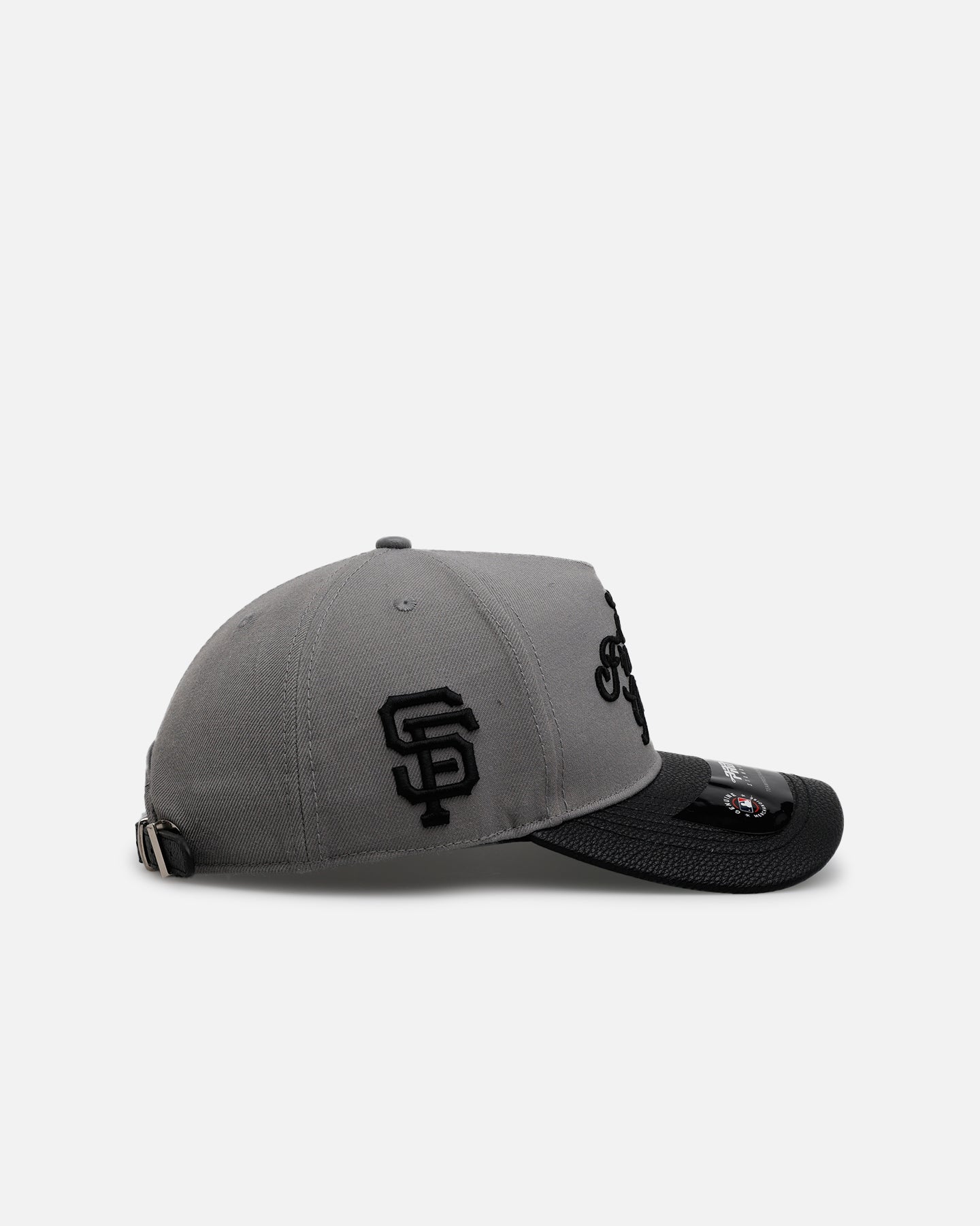 Pro Standard San Francisco Giants 'Sovenir' Pinch Front Strapback Grey/Black、mySite、zt4zffjzw