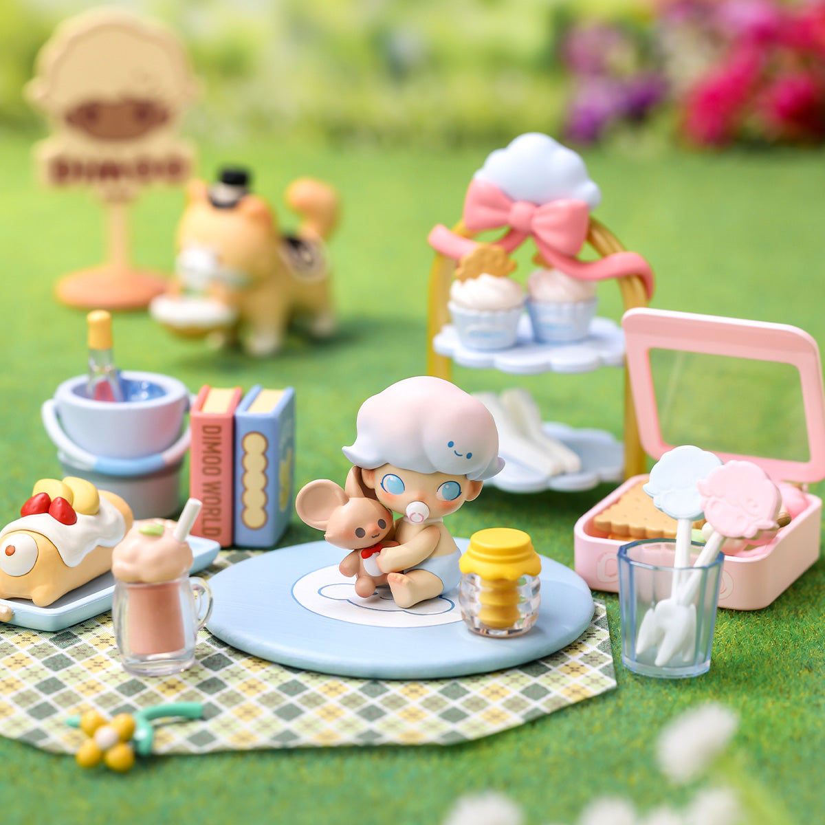  Dimoo Go on an Outing Together Series Prop、mySite、greenlandpopulation