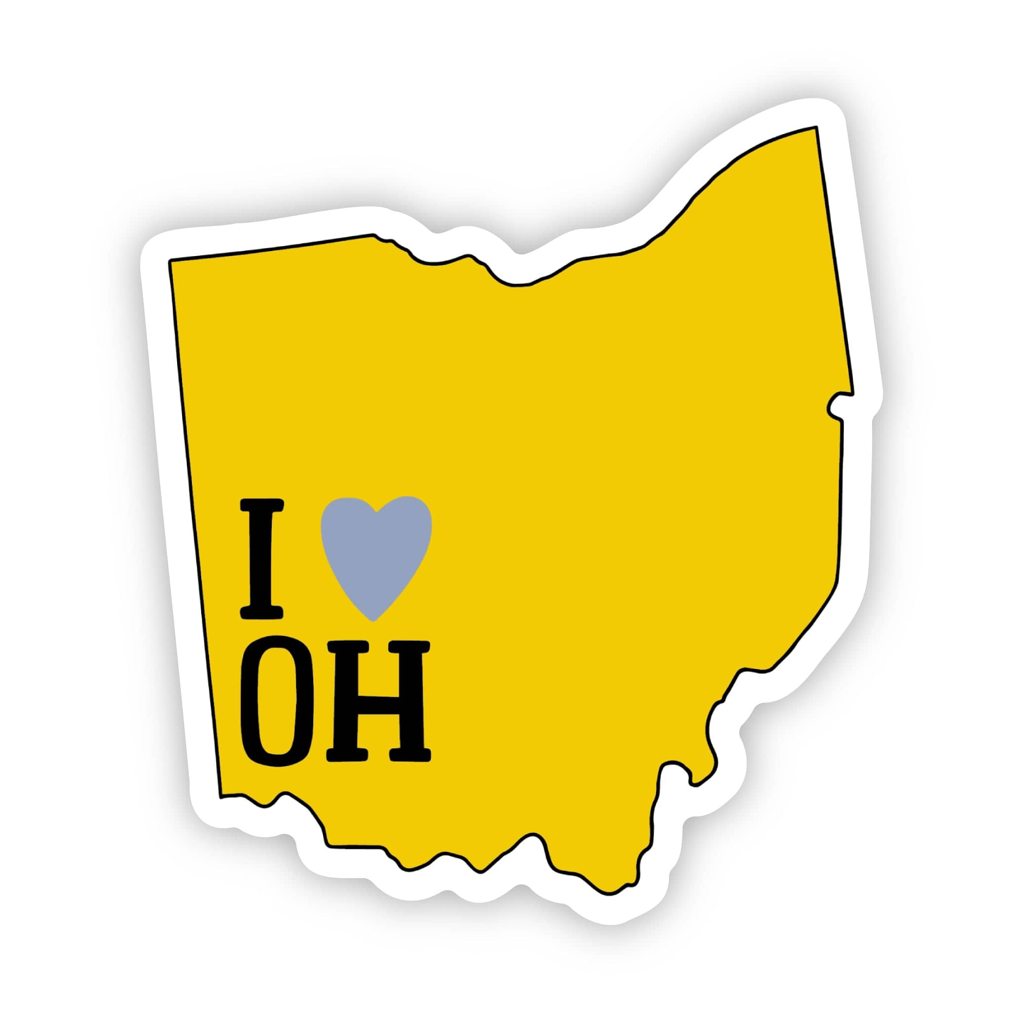  I Love Ohio Sticker、mySite、elrpsem3k