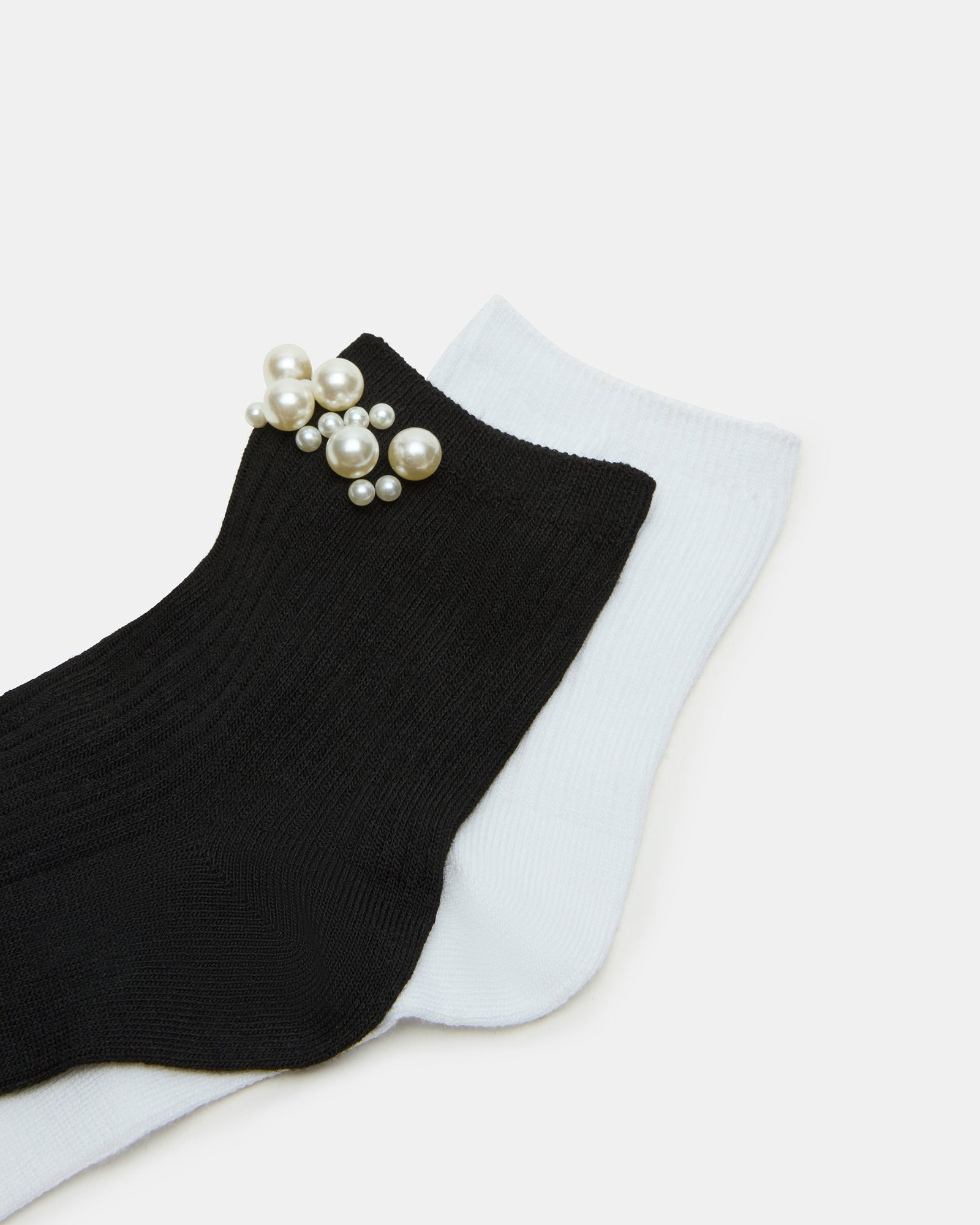 2 PACK PEARL ANKLET SOCKS BLACK MULTI、mySite、gtrtttuynbv