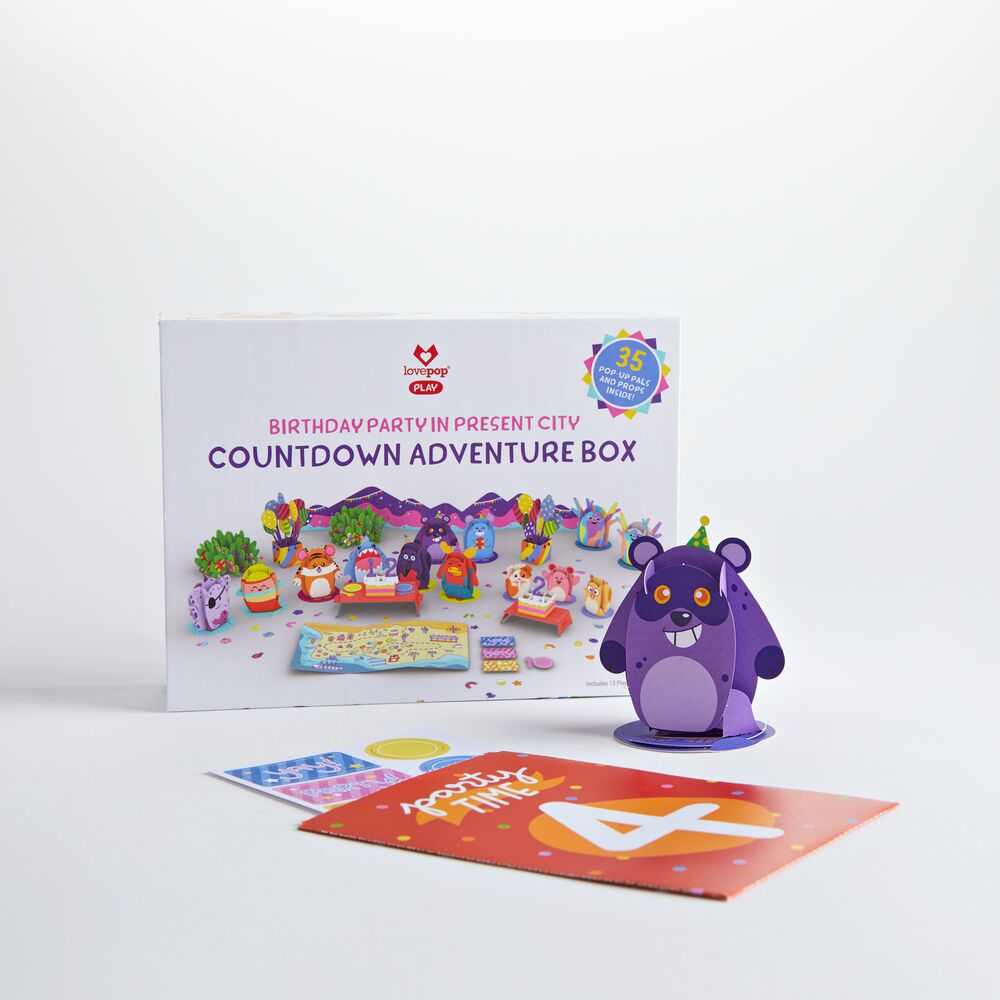 Birthday Party in Present City Countdown Adventure Box、mySite、solidvoid