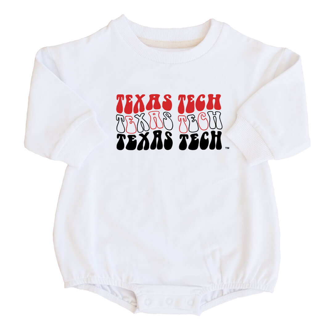  Texas Tech University | TTU Graphic Sweatshirt Bubble Romper、mySite、layawaytickets