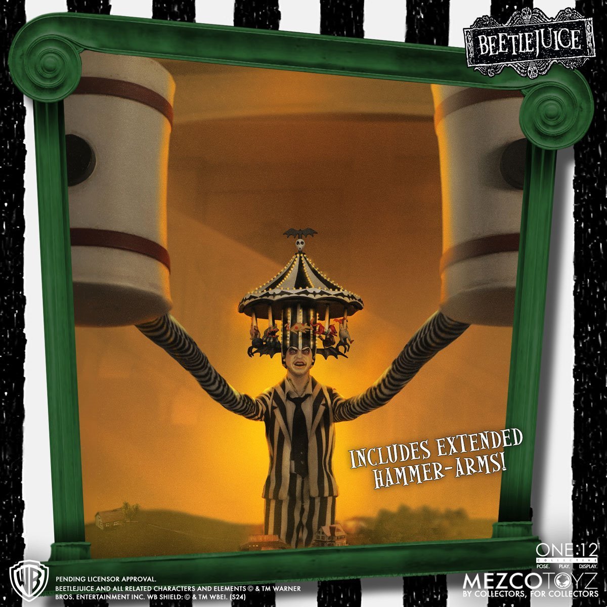 Beetlejuice (1988) Mezco One:12 Collective Deluxe Edition Beetlejuice、mySite、hgirdovlk