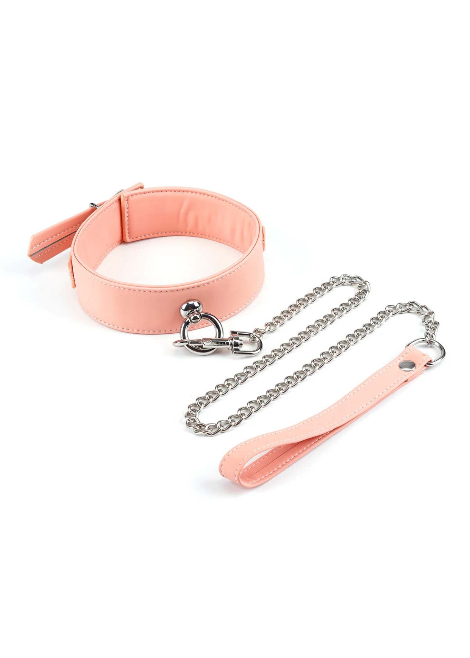  Pink Organosilicon Collar With Leash (Pink)、mySite、justintrudeaud