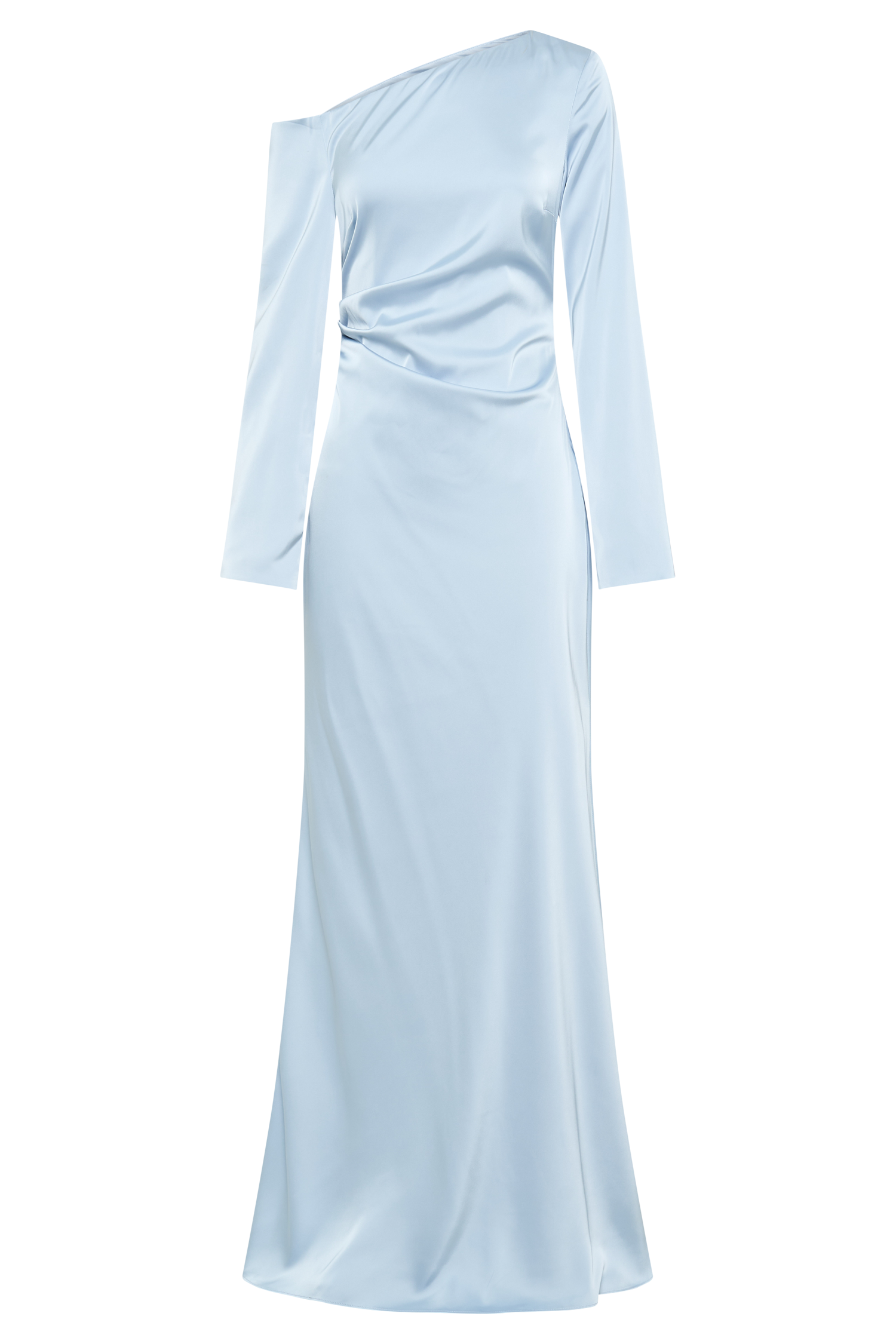Avery Long Sleeve Maxi Dress - Cornflower Blue、mySite、solidvoid
