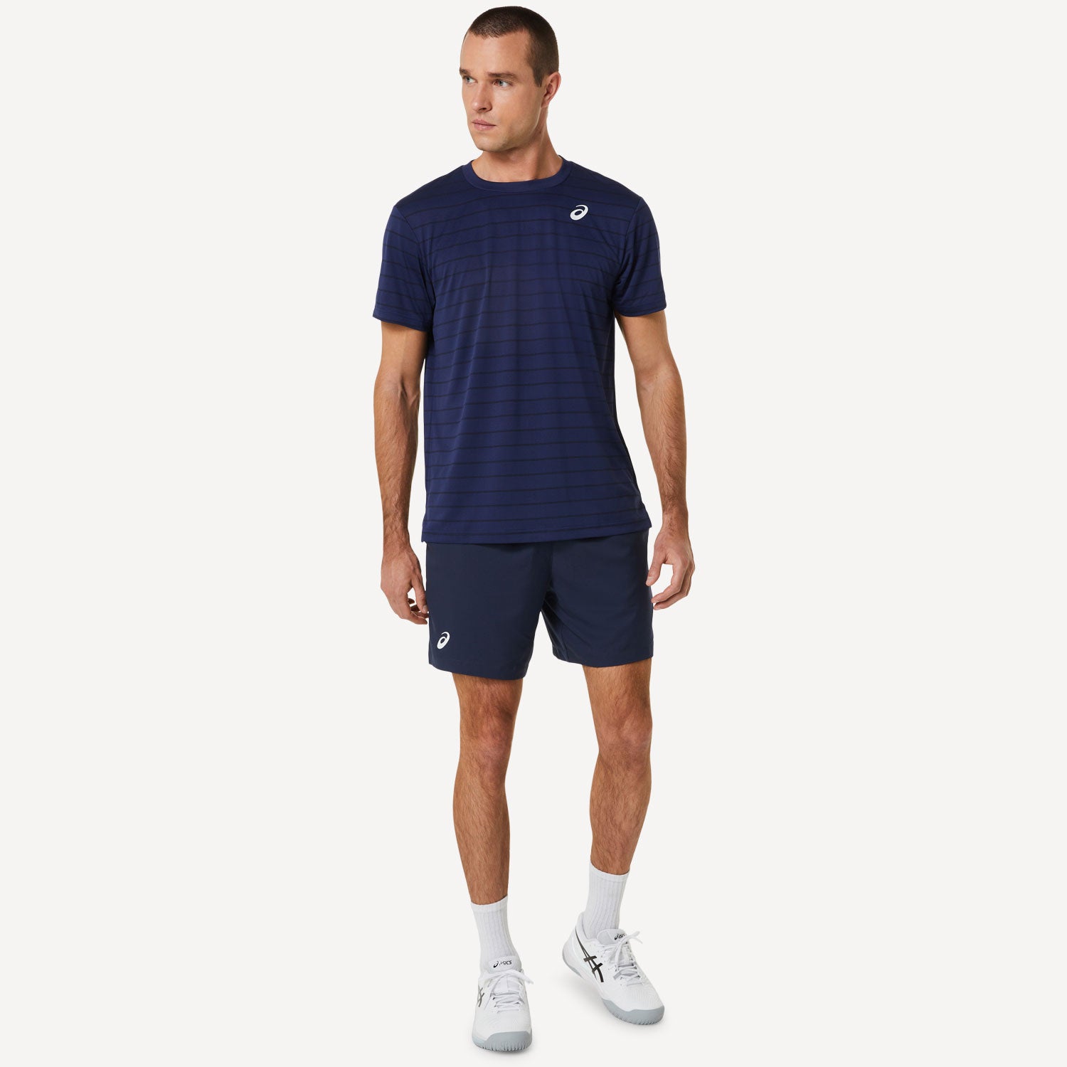 ASICS Court Men's Striped Tennis Shirt