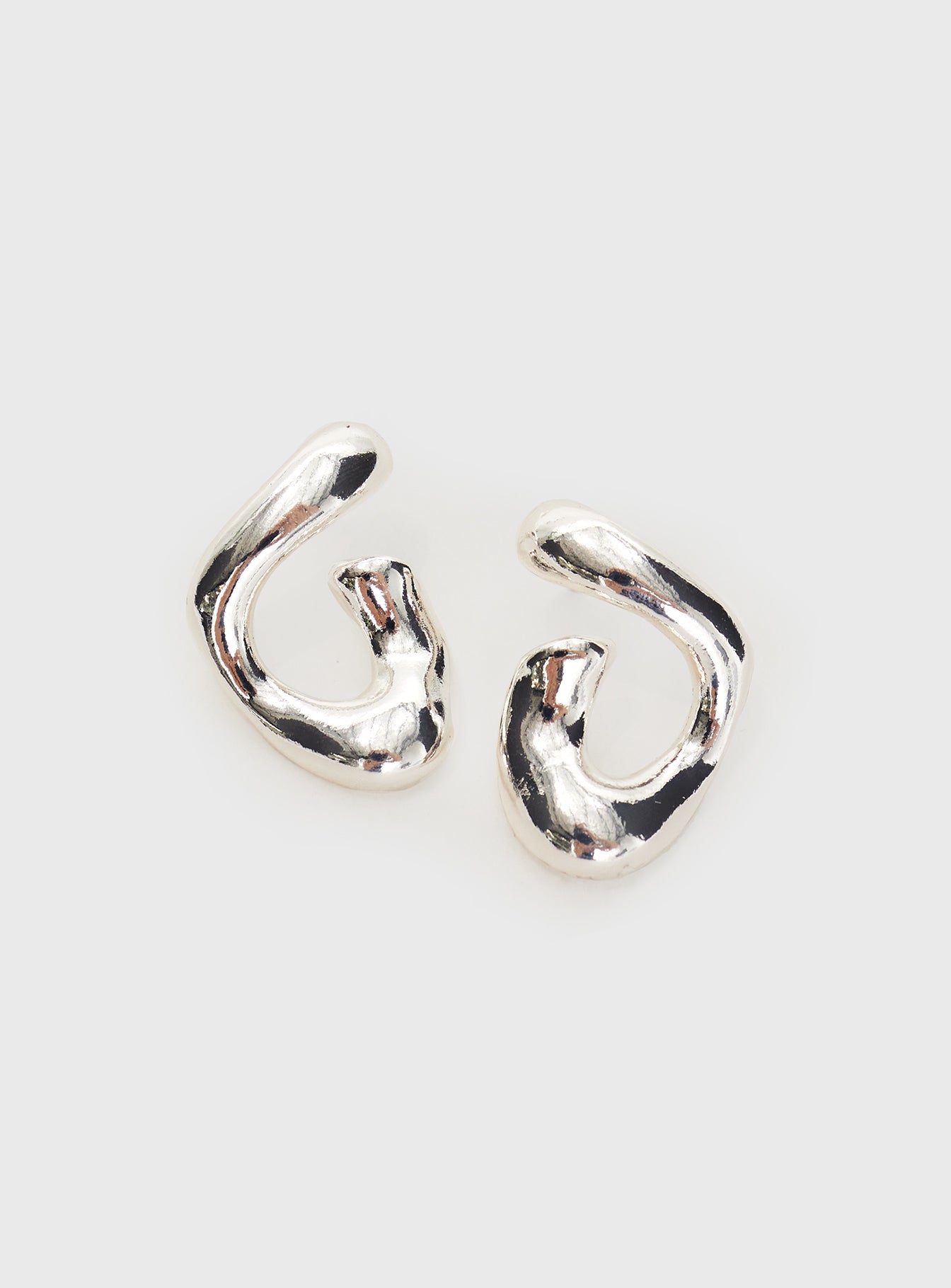 Unforgettable Earrings Silver、mySite、solidvoid