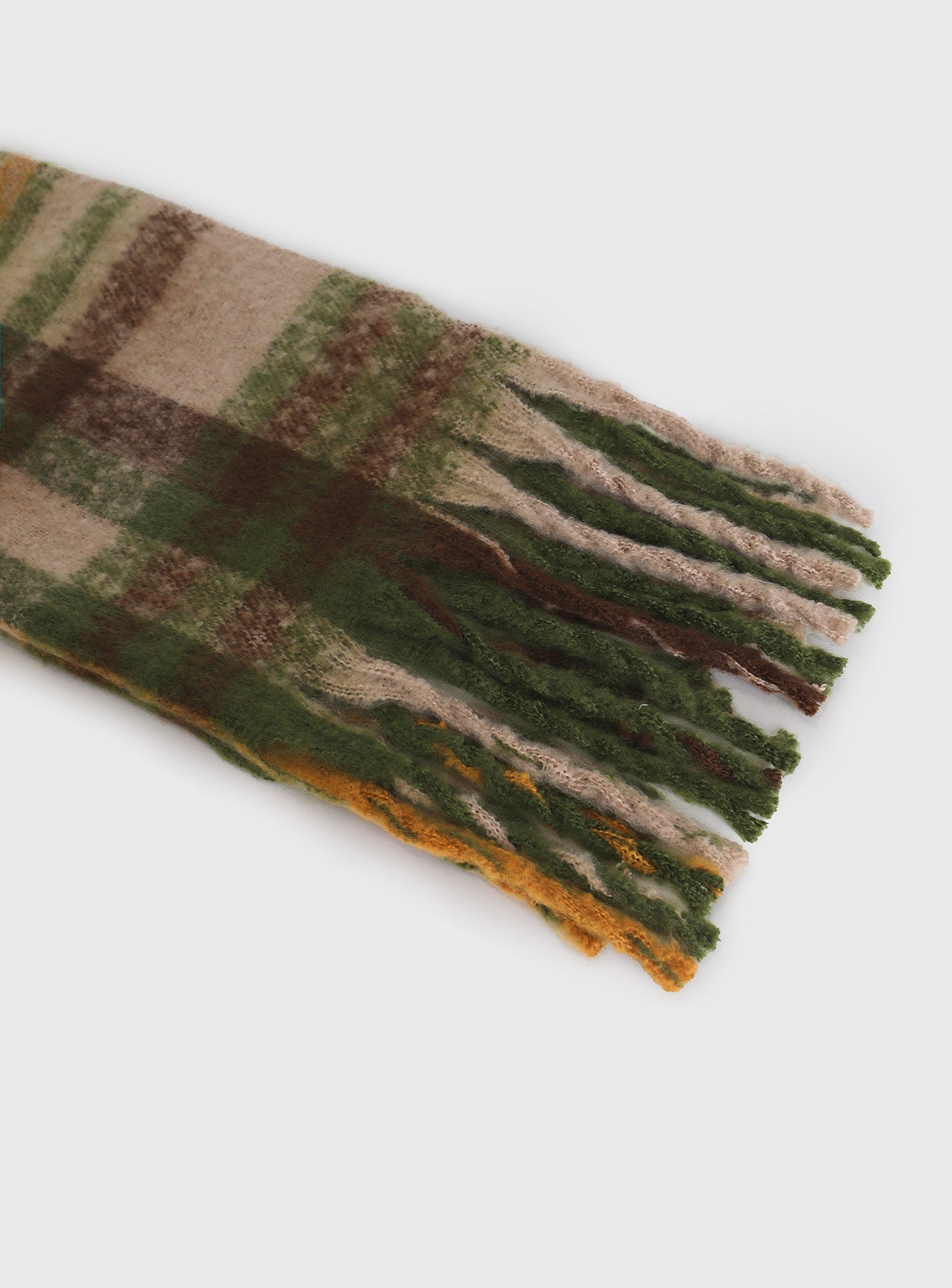 Eunoia Scarf Green / Brown、mySite、solidvoid