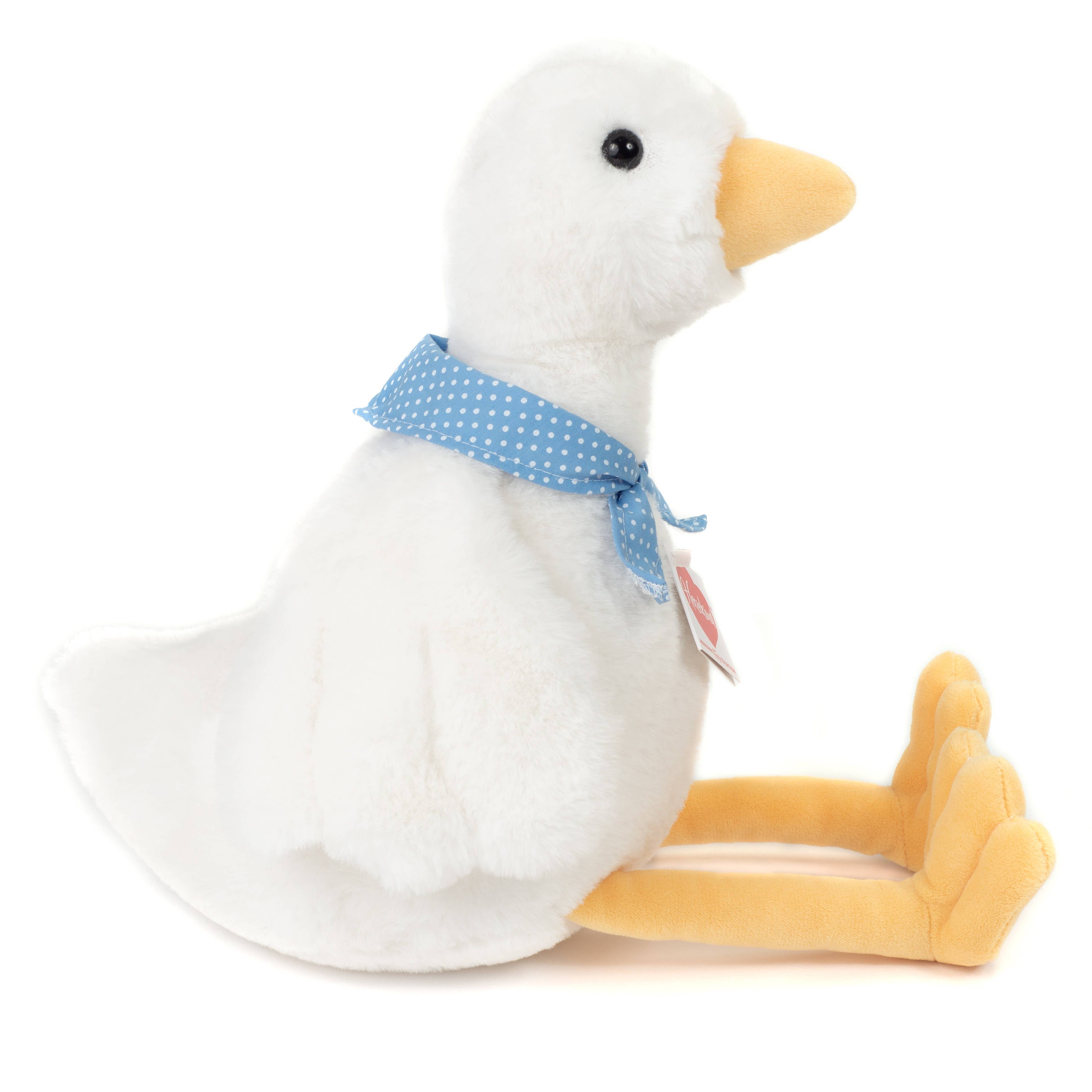 Plush White Duck 28 cm by Teddy Herman Super SOFT、mySite、g9winljtr