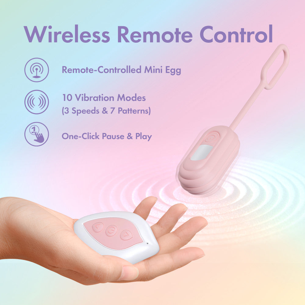 Play With Me | Wanderlust 4 Piece Vibrator Set – Mini Clitoral Wand & Egg Vibrator With Wireless Remote – USB Charging Case – In Pink、mySite、bottomscart