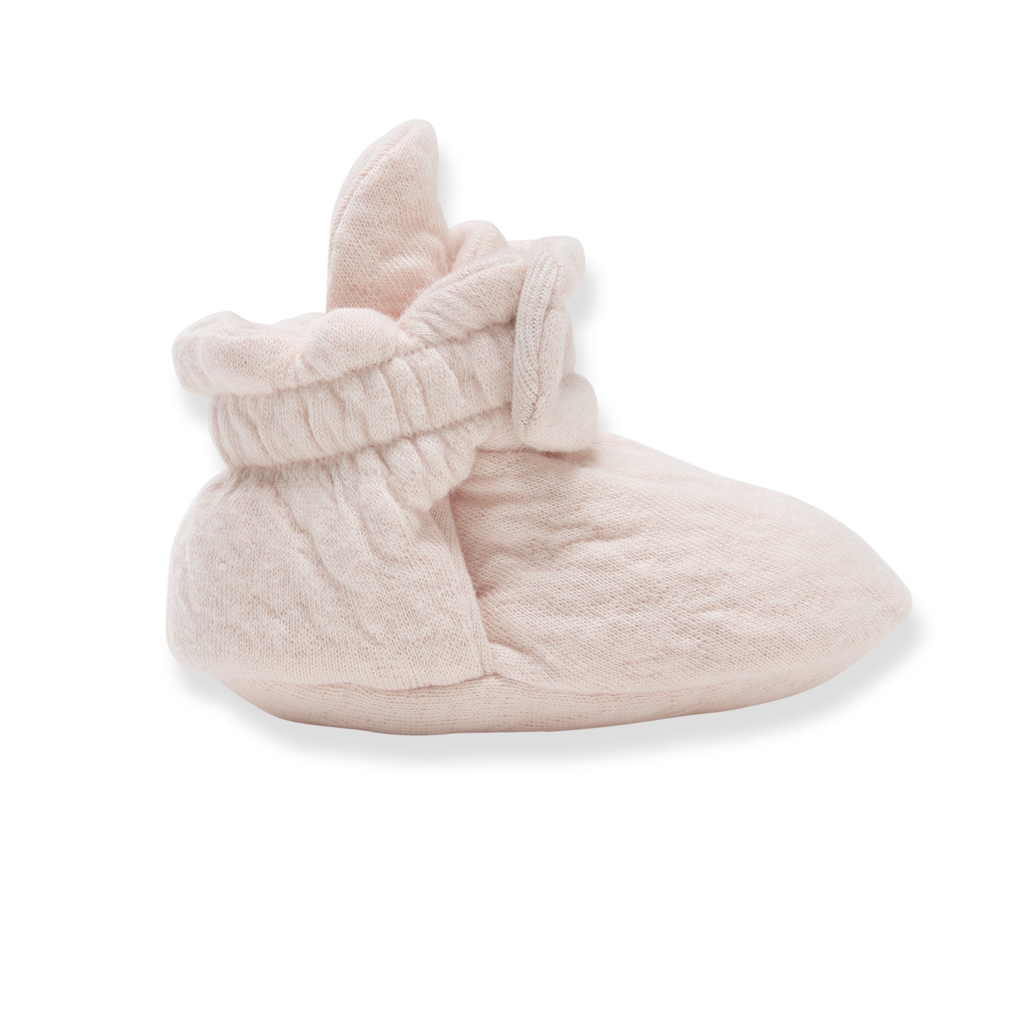 Organic Cotton Quilted Bee Baby Booties - Ranunculus、mySite、g9winljtr