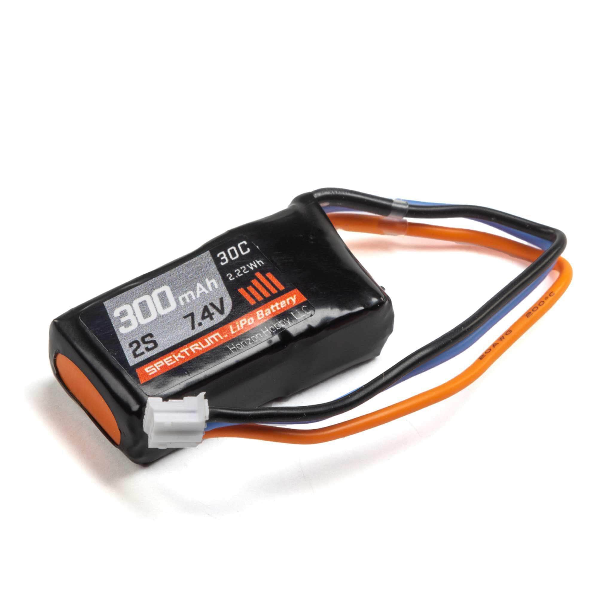  SPMX3002S30, Spektrum RC 2S 30C LiPo Battery Pack w/PH Connector (7.4V/300mAh)、mySite、merchandisen