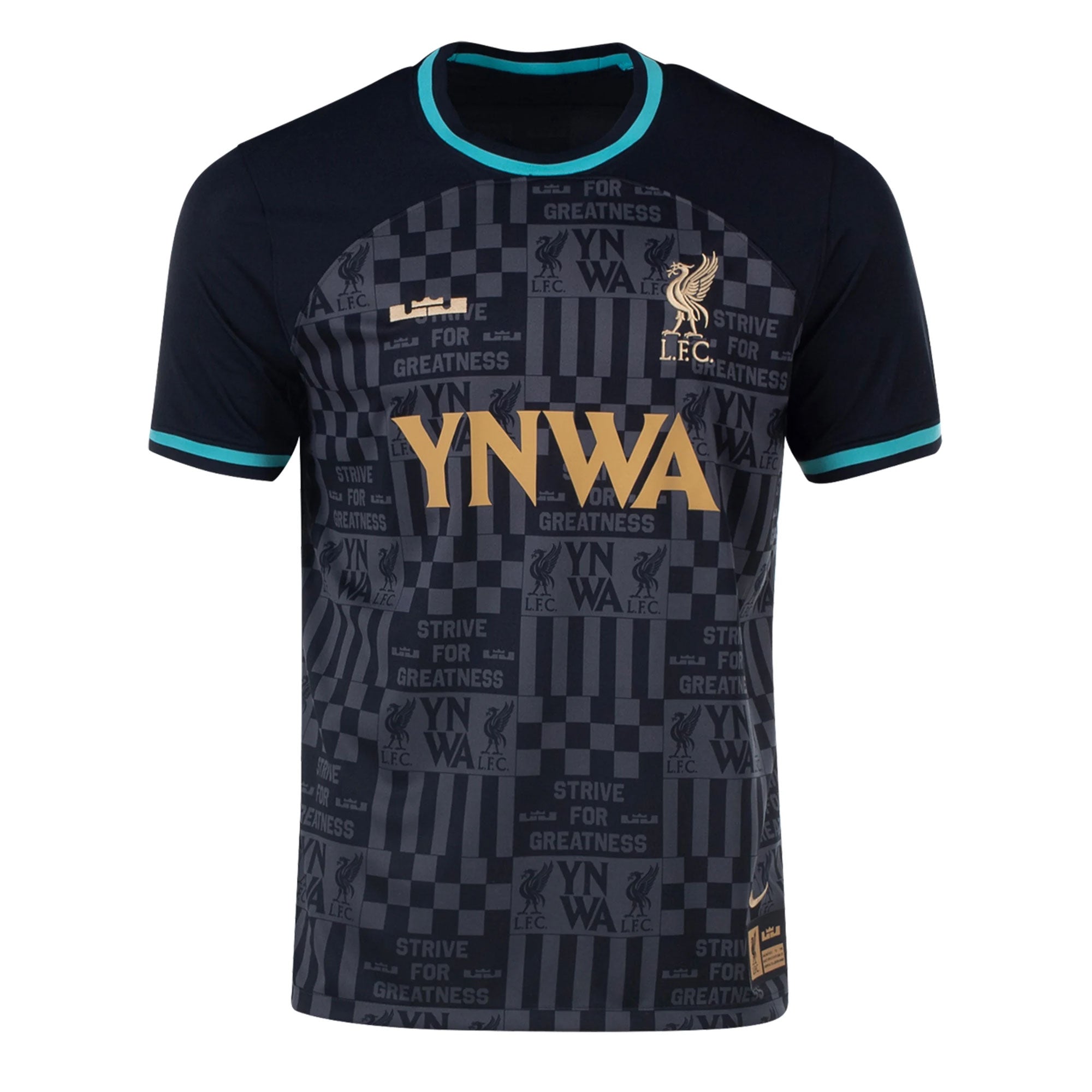 Nike Men's Liverpool 2023/24 Lebron James Jersey Black、mySite、bottomscart