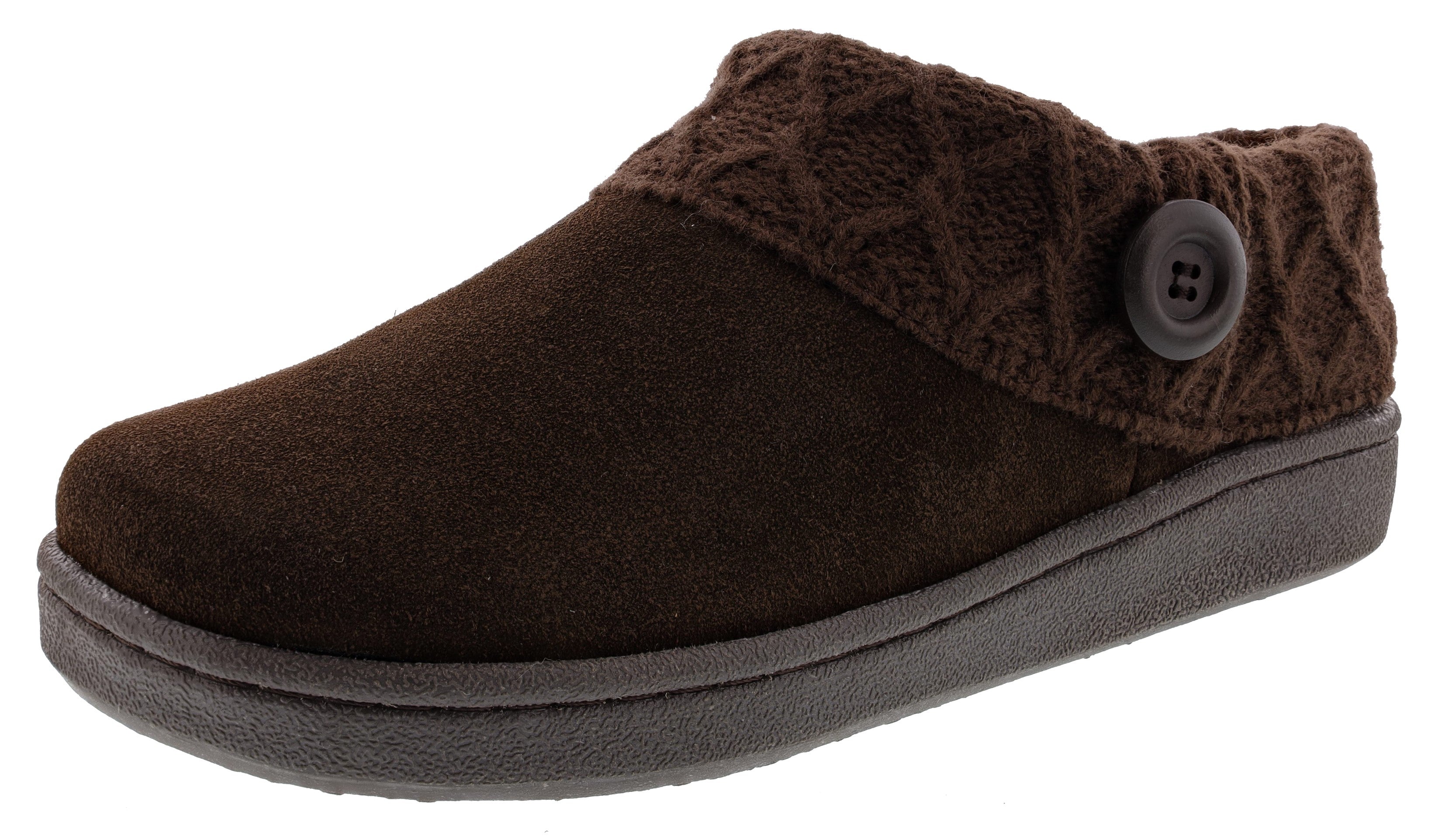 Clarks Women's Knitted Collar Clog Winter Slippers Angelina、mySite、dreamappss