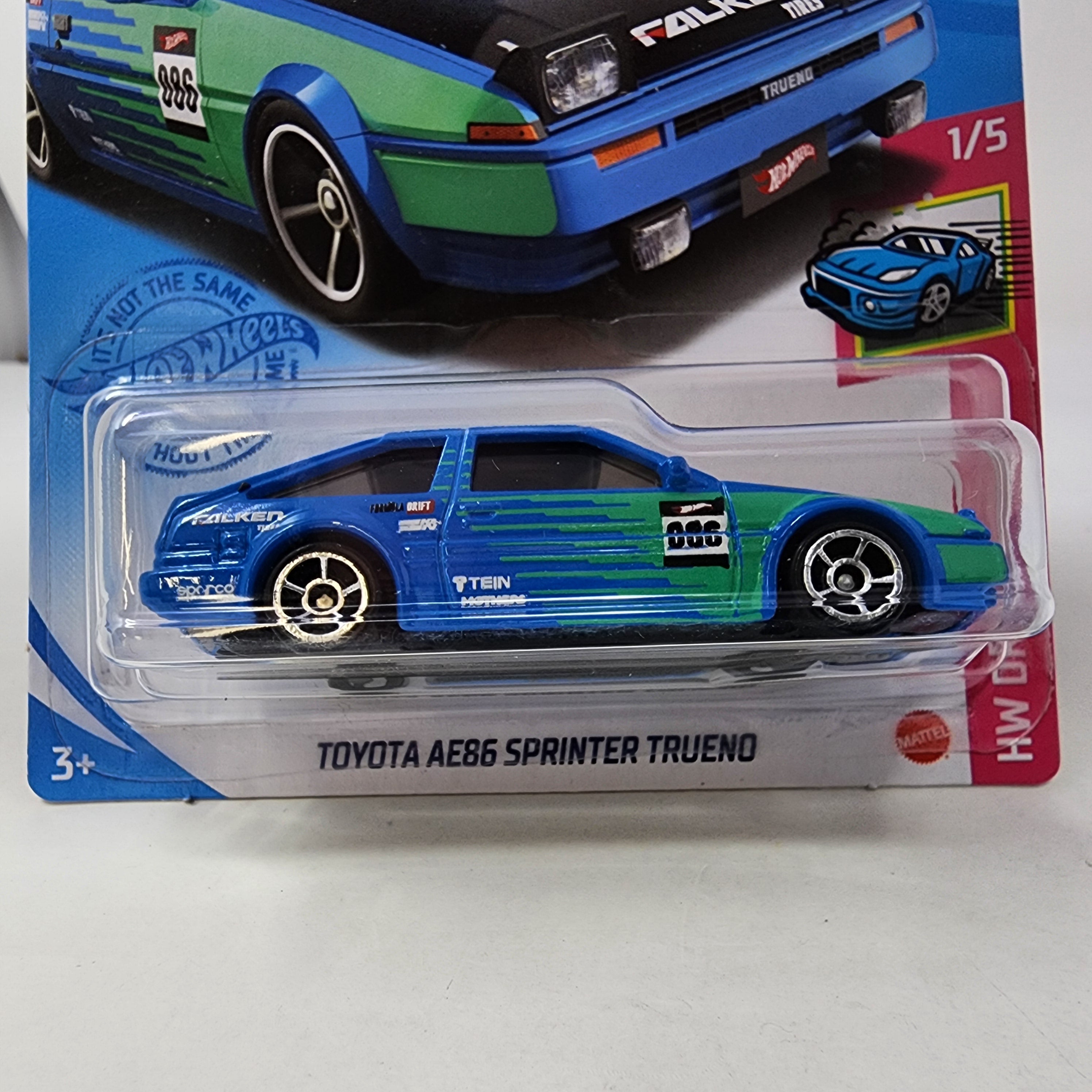 Toyota AE86 Sprinter Trueno #31 * Blue * 2021 Hot Wheels、mySite、hgirdovlk
