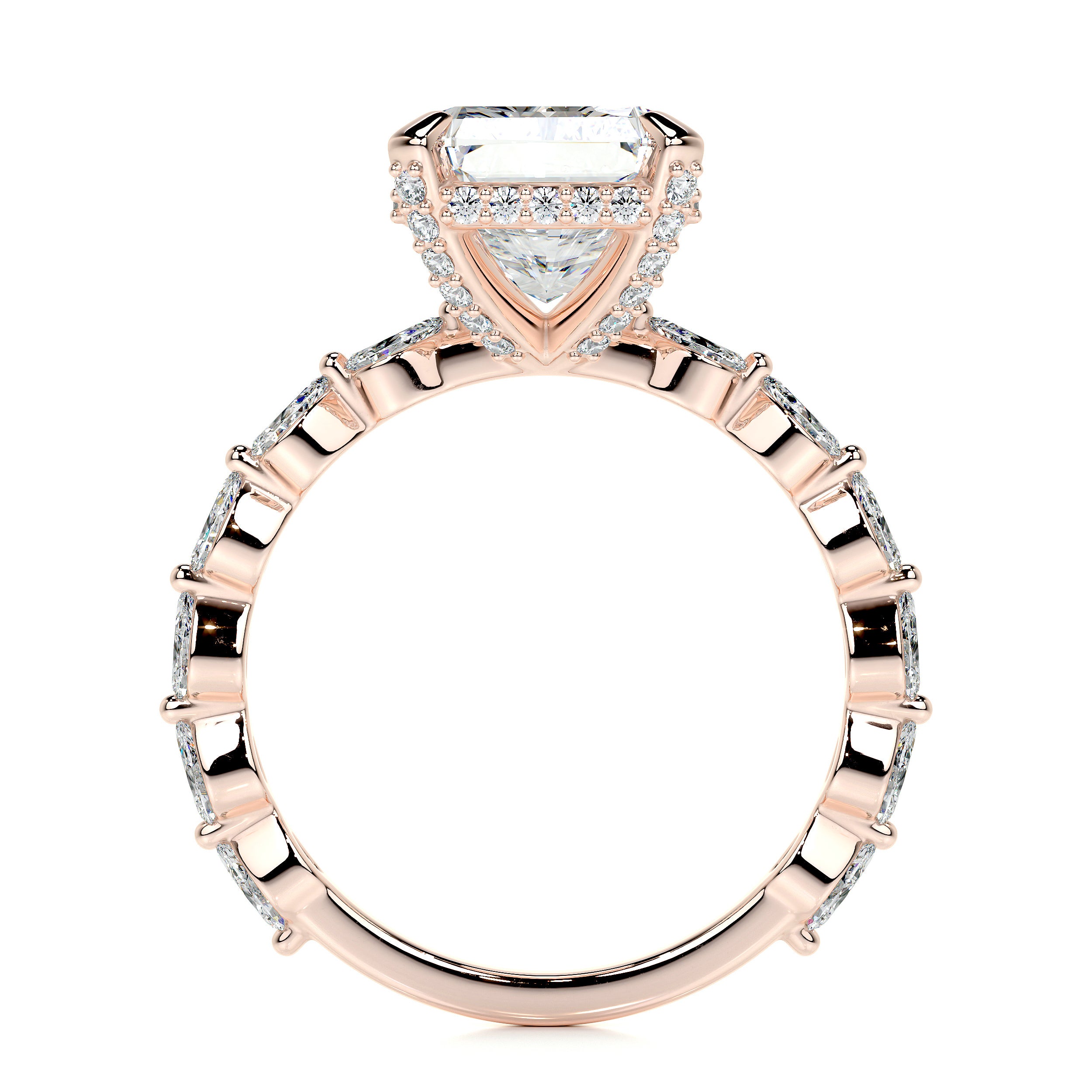 Robin Lab Grown Diamond Ring -14K Rose Gold、mySite、hinf8tx79