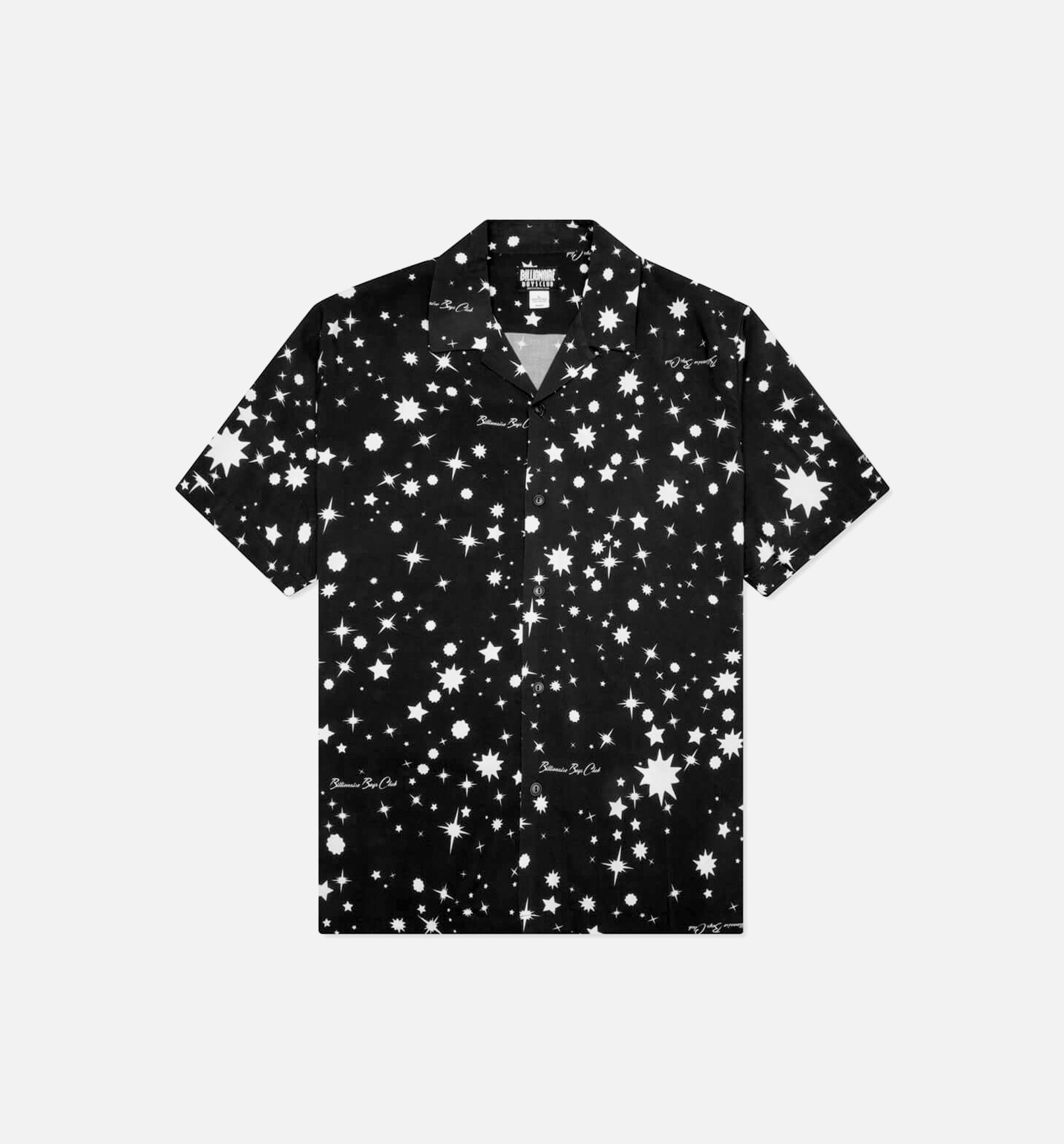 BB Galatica Short Sleeve Woven Mens Shirt - Black、mySite、dreamappss