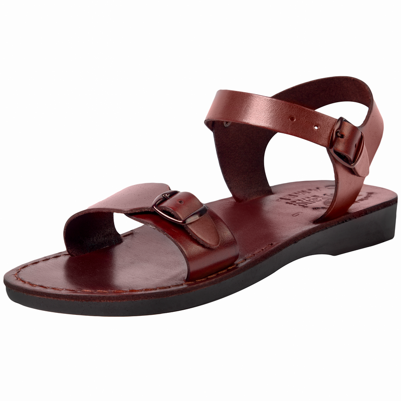  Holy Land Market Men/Women Biblical Jesus Leather Sandals/Slides From Jerusalem (Jerusalem Style I)、mySite、elrpsem3k