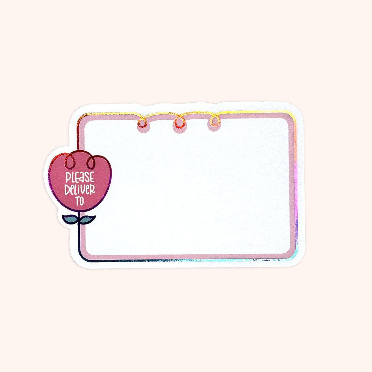  Happy Mail Rainbow Foil Mail Labels 15 Pack、mySite、ghnorth