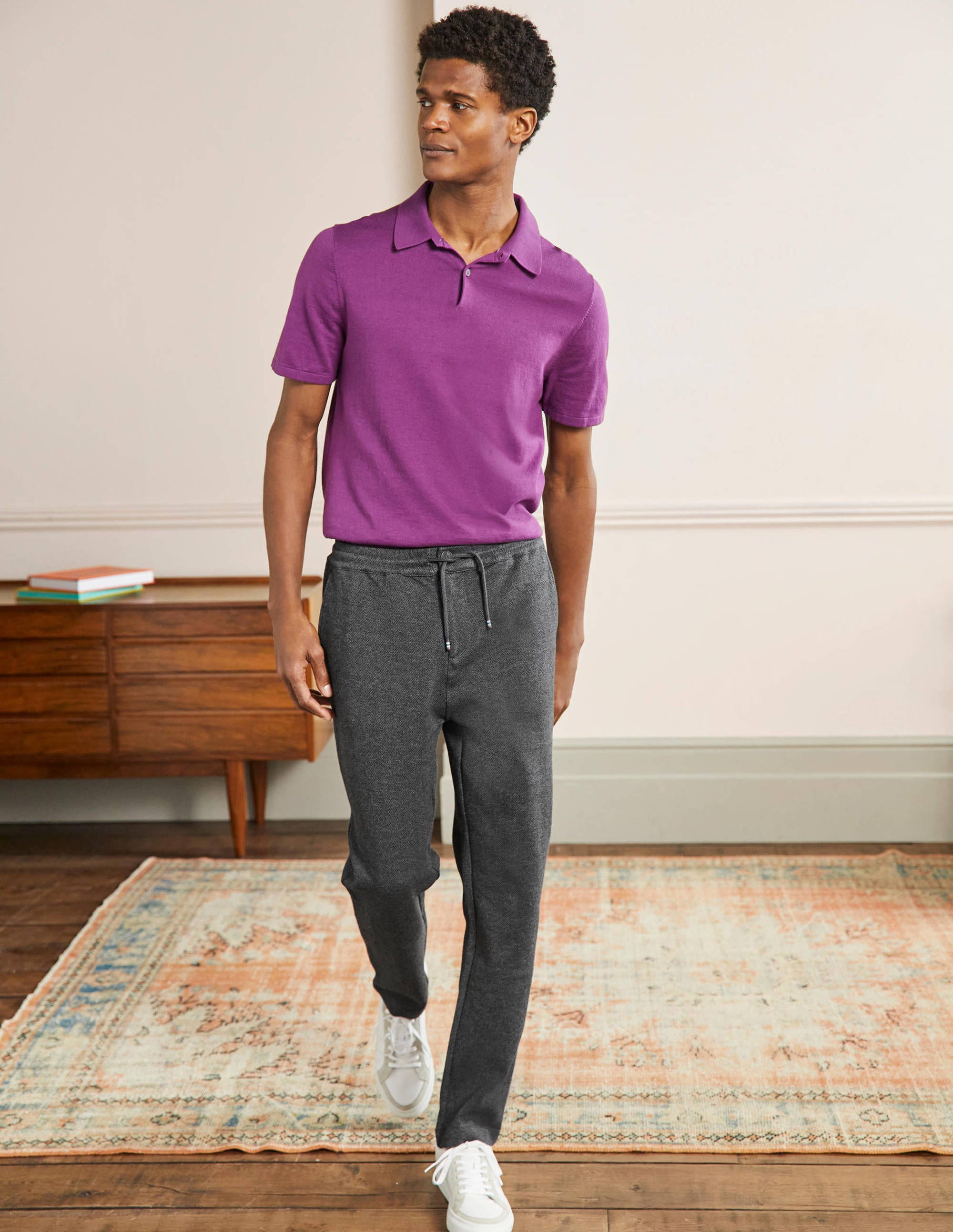  Lightweight Joggers-Grey Herringbone、mySite、ashleygrahame